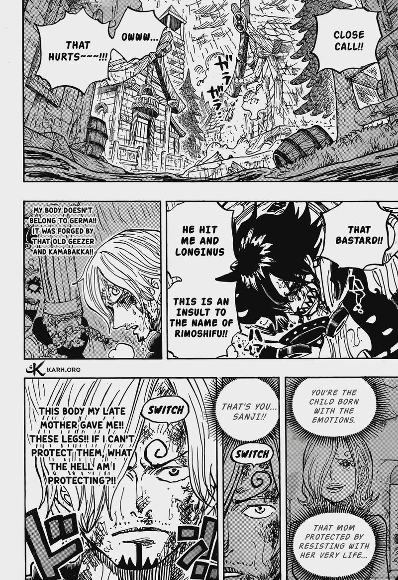 One Piece Chapter 1197 — page 6