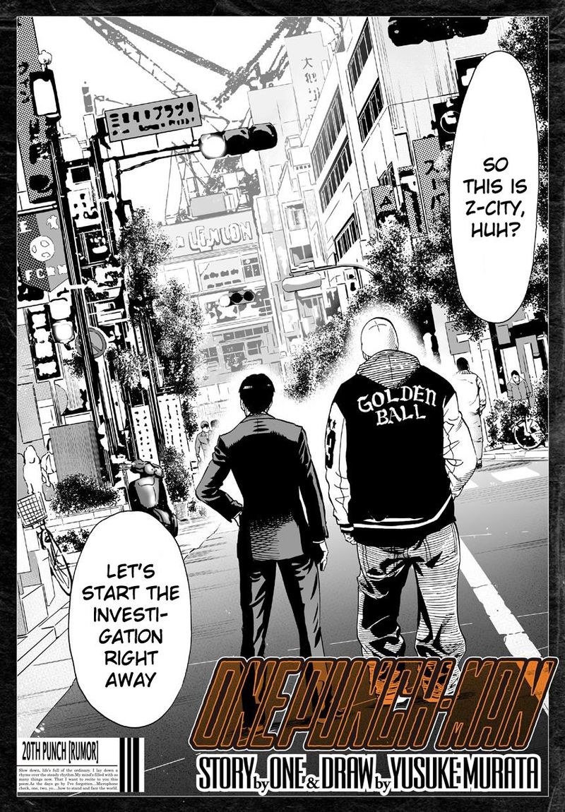 Onepunch-Man Chapter 20 — page 1