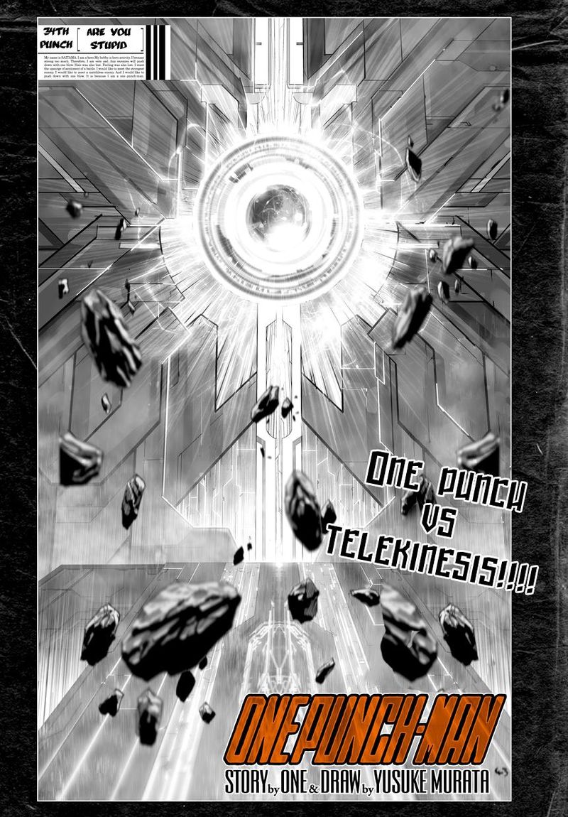 Onepunch-Man Chapter 34 — page 1