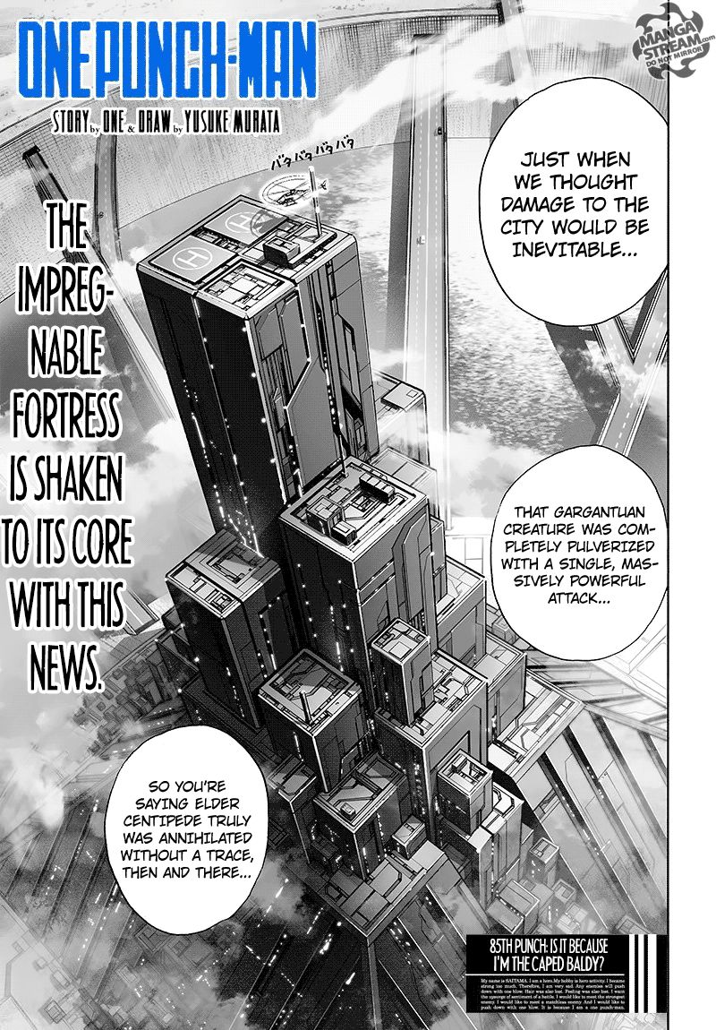 Onepunch-Man Chapter 85 — page 1