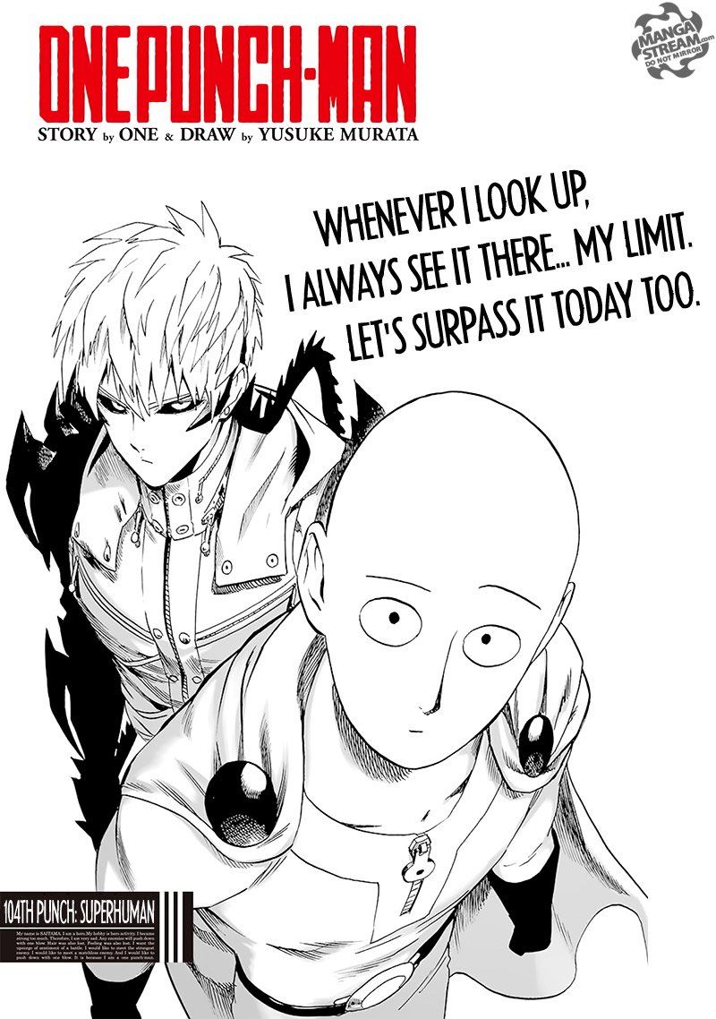 Onepunch-Man Chapter 104 — page 1