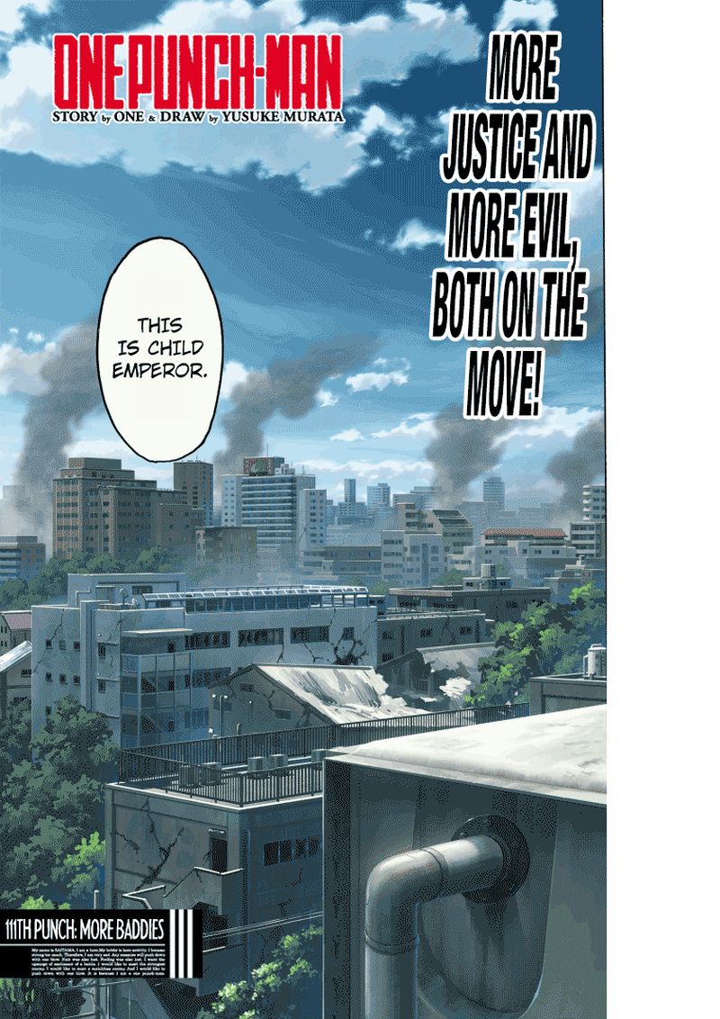 Onepunch-Man Chapter 111 — page 1