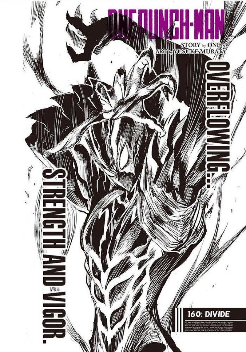 Onepunch-Man Chapter 160 — page 1