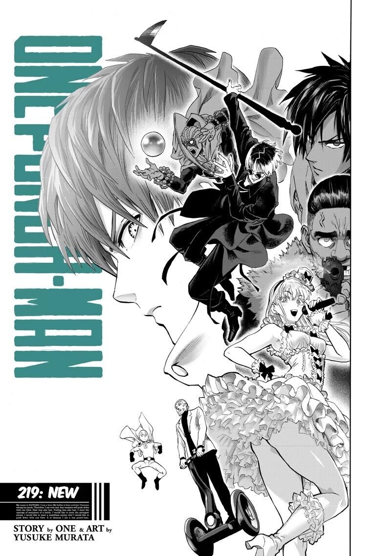 Onepunch-Man Chapter 219 — page 1