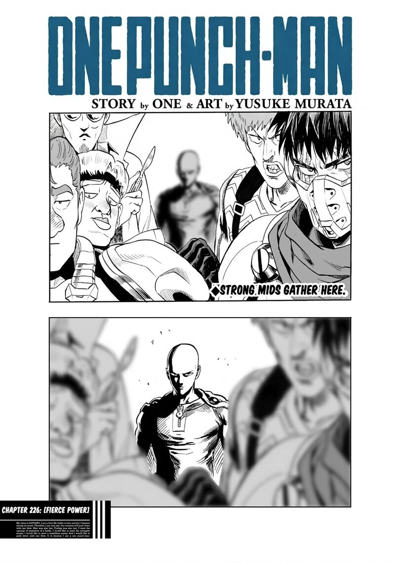 Onepunch-Man Chapter 226 — page 1