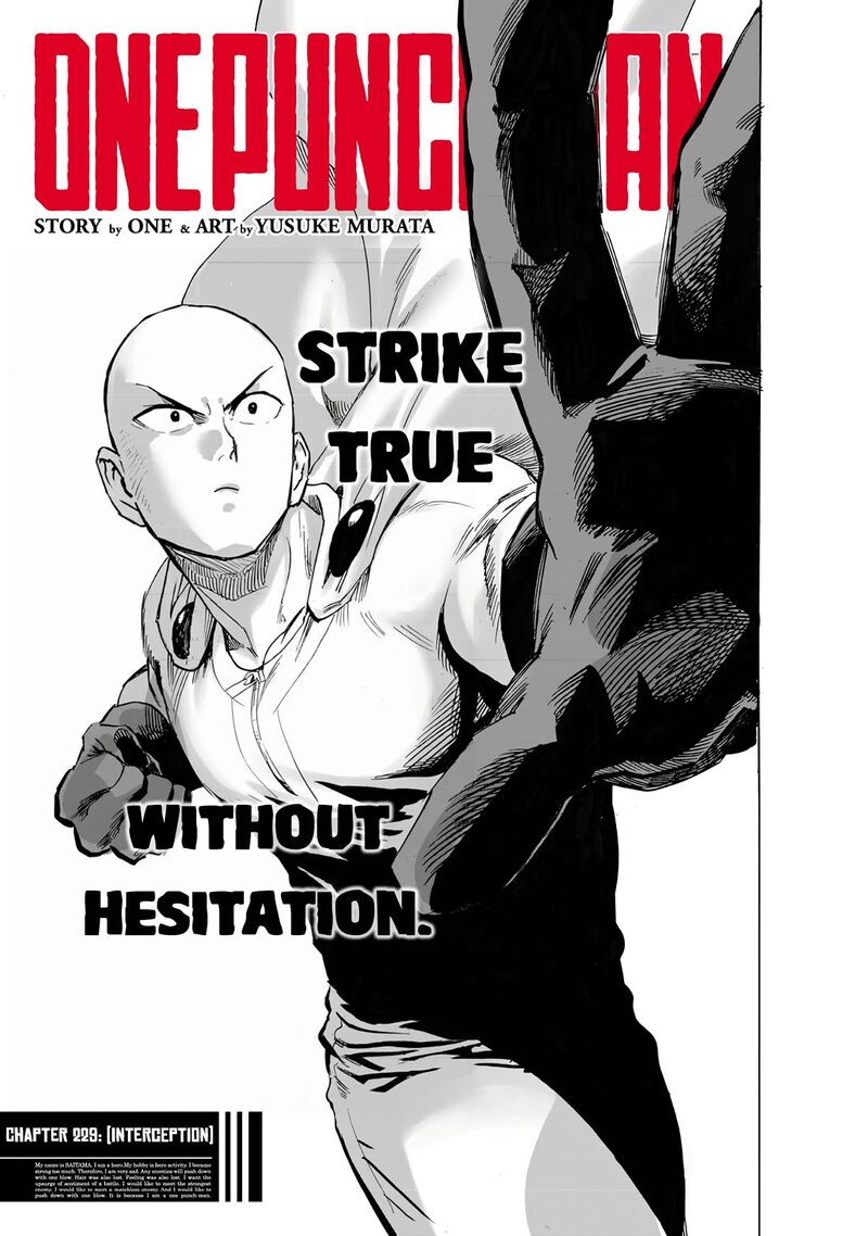 Onepunch-Man Chapter 229 — page 1
