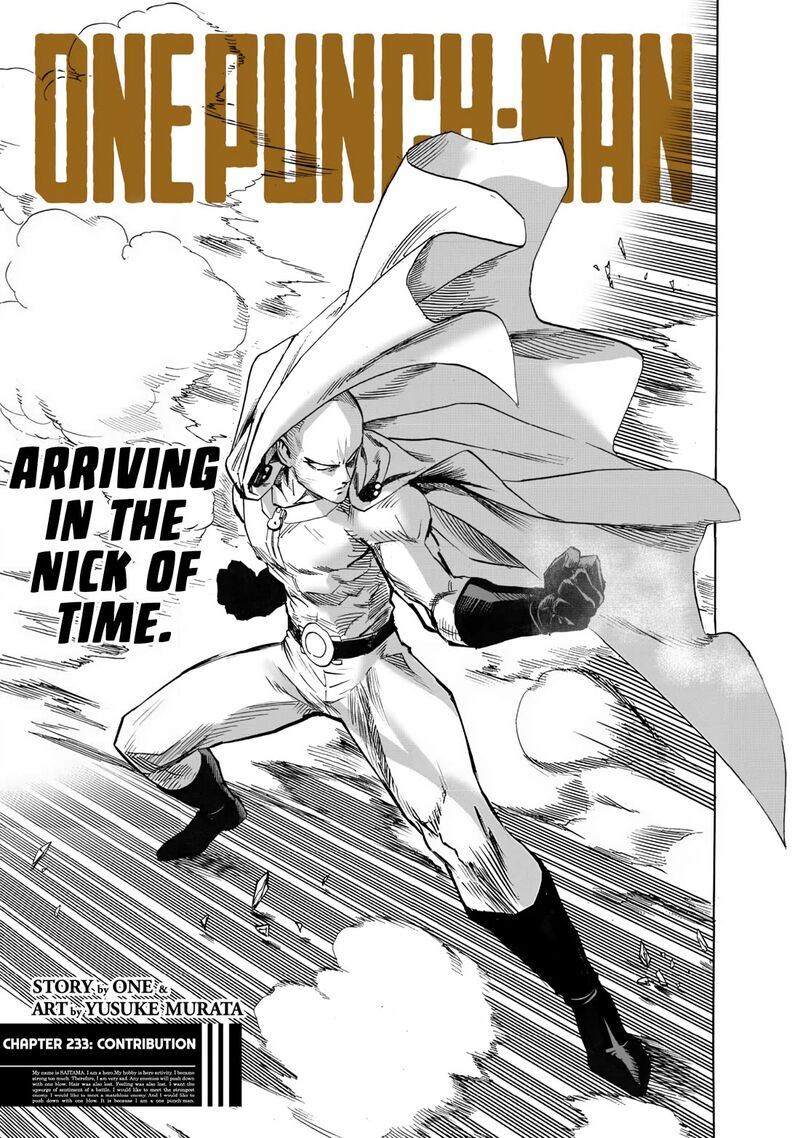 Onepunch-Man Chapter 233 — page 1