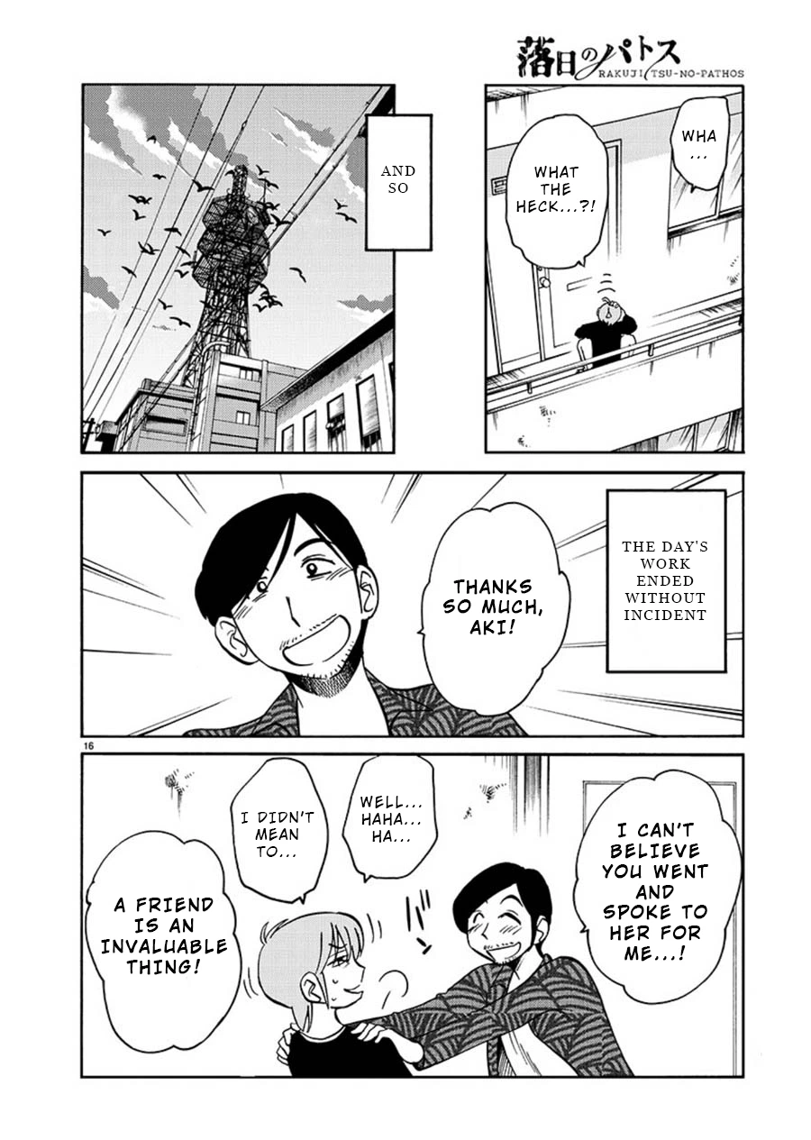 Rakujitsu no Pathos Chapter 59 — page 16