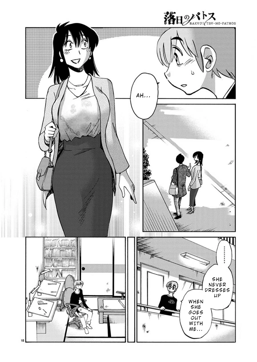 Rakujitsu no Pathos Chapter 59 — page 18