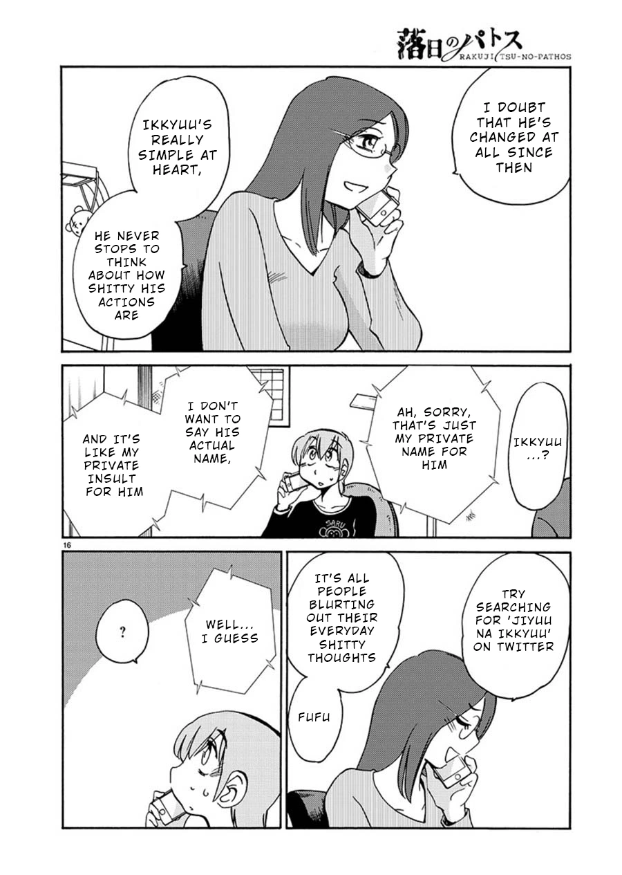 Rakujitsu no Pathos Chapter 60 — page 16