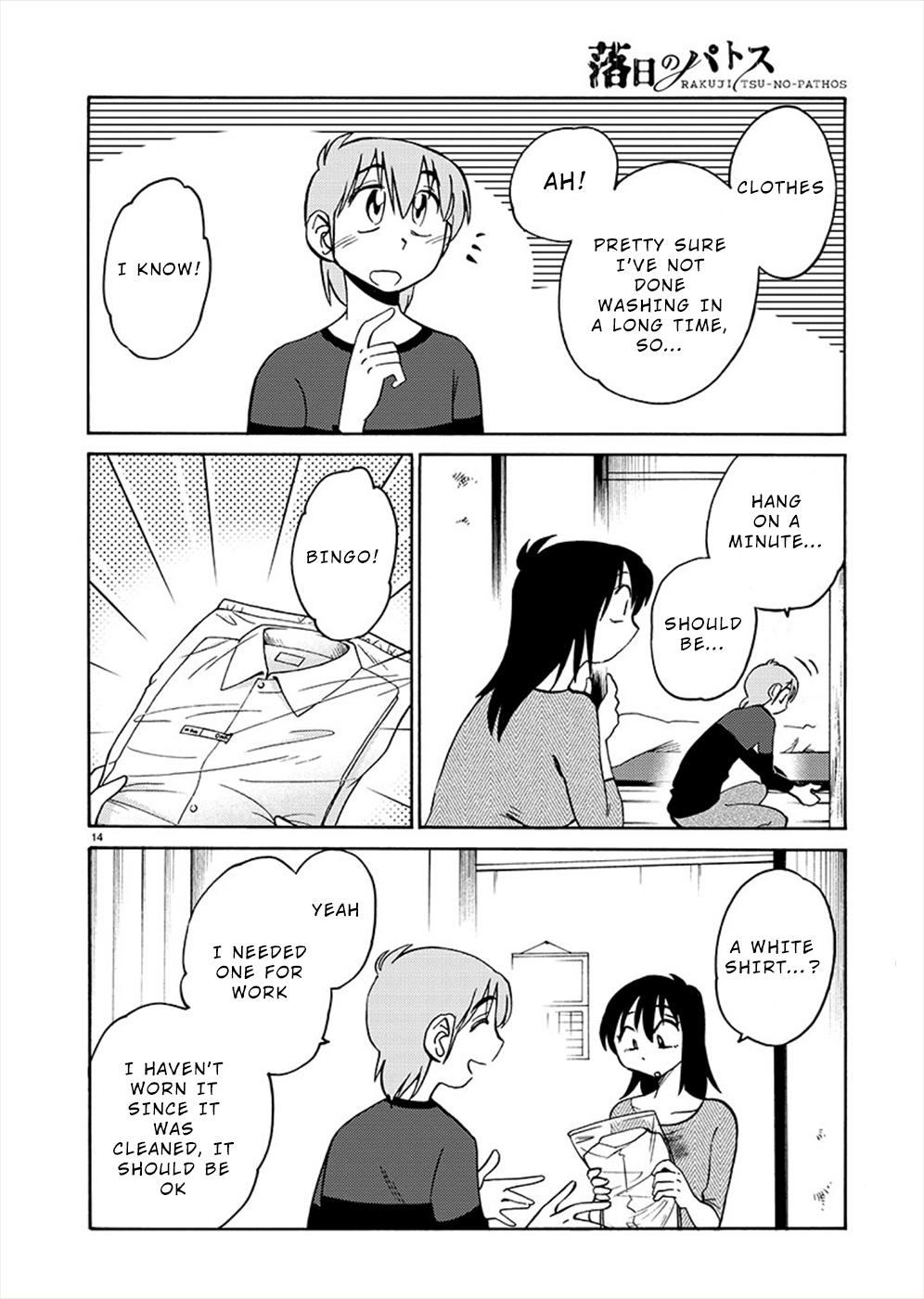 Rakujitsu no Pathos Chapter 71 — page 14