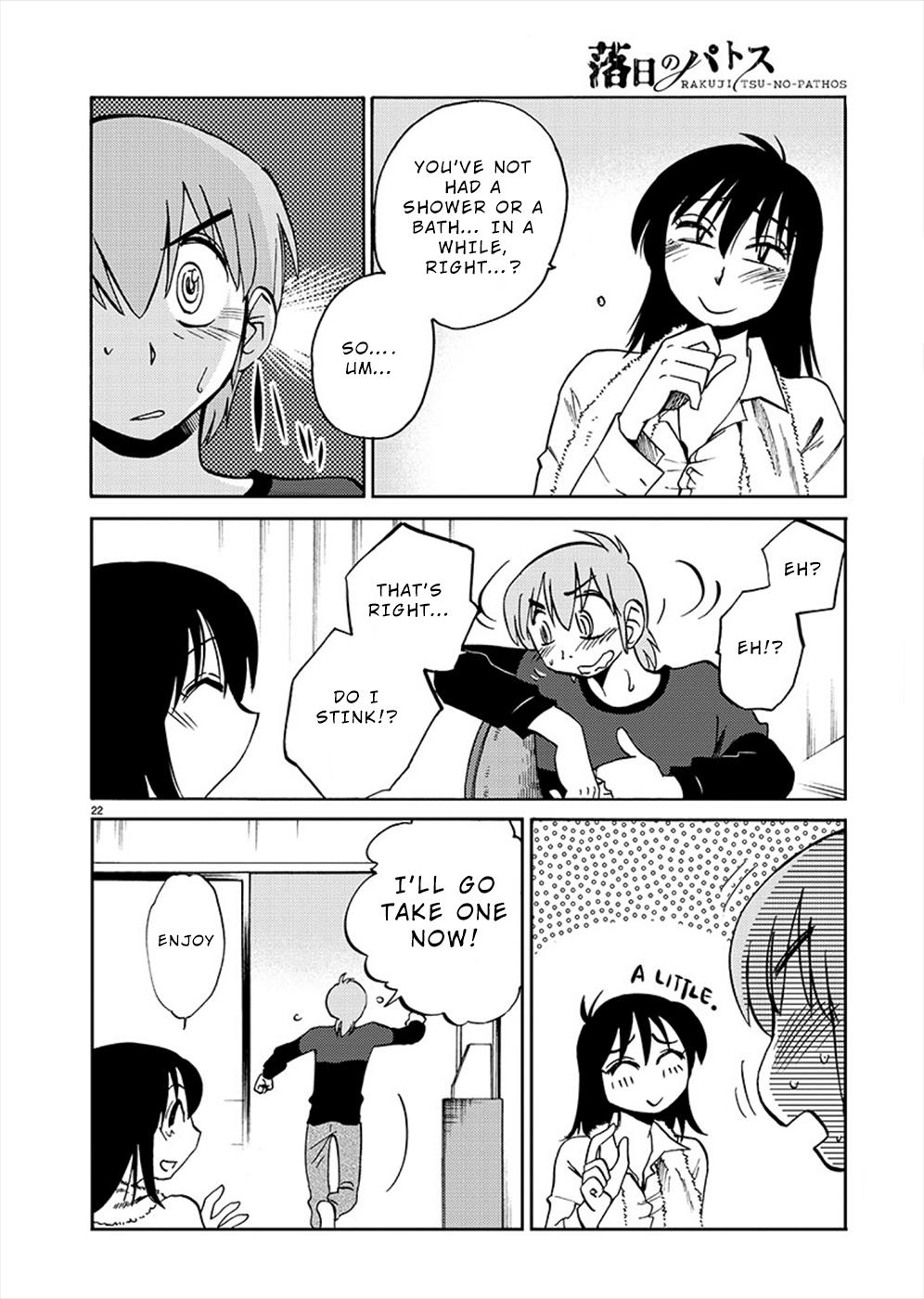 Rakujitsu no Pathos Chapter 71 — page 22