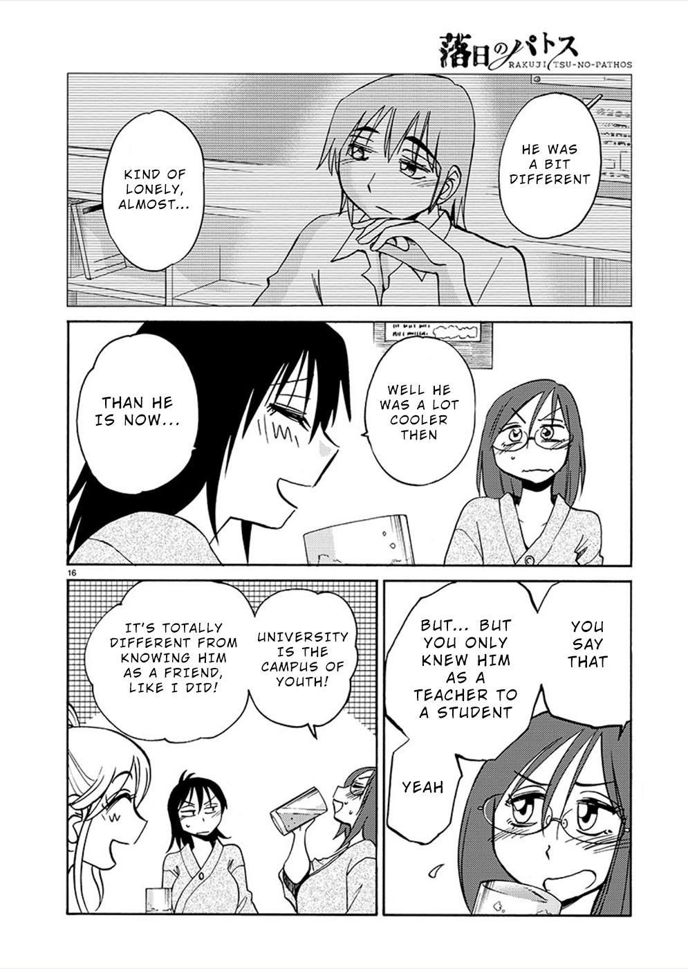 Rakujitsu no Pathos Chapter 73 — page 15