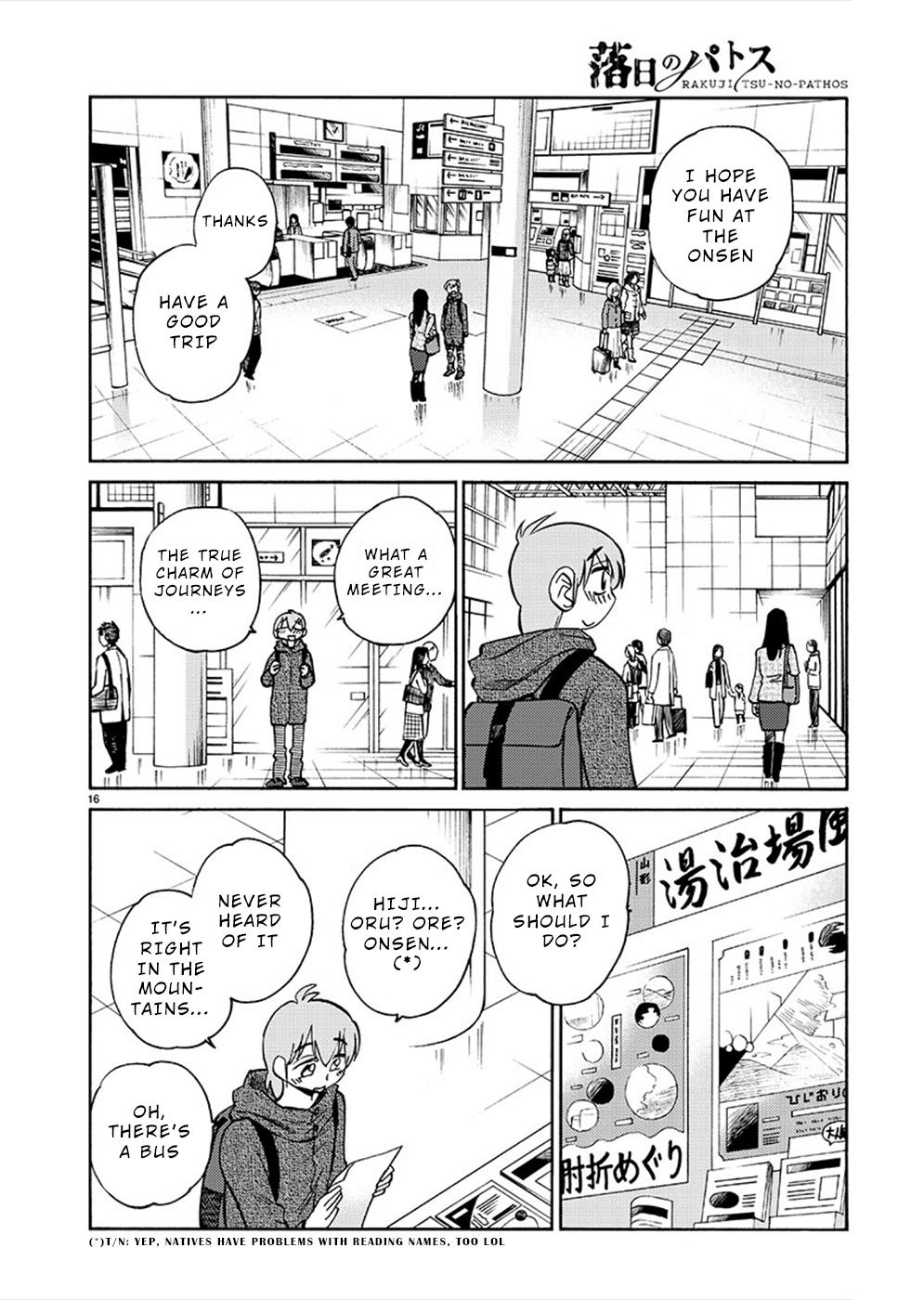 Rakujitsu no Pathos Chapter 75 — page 16