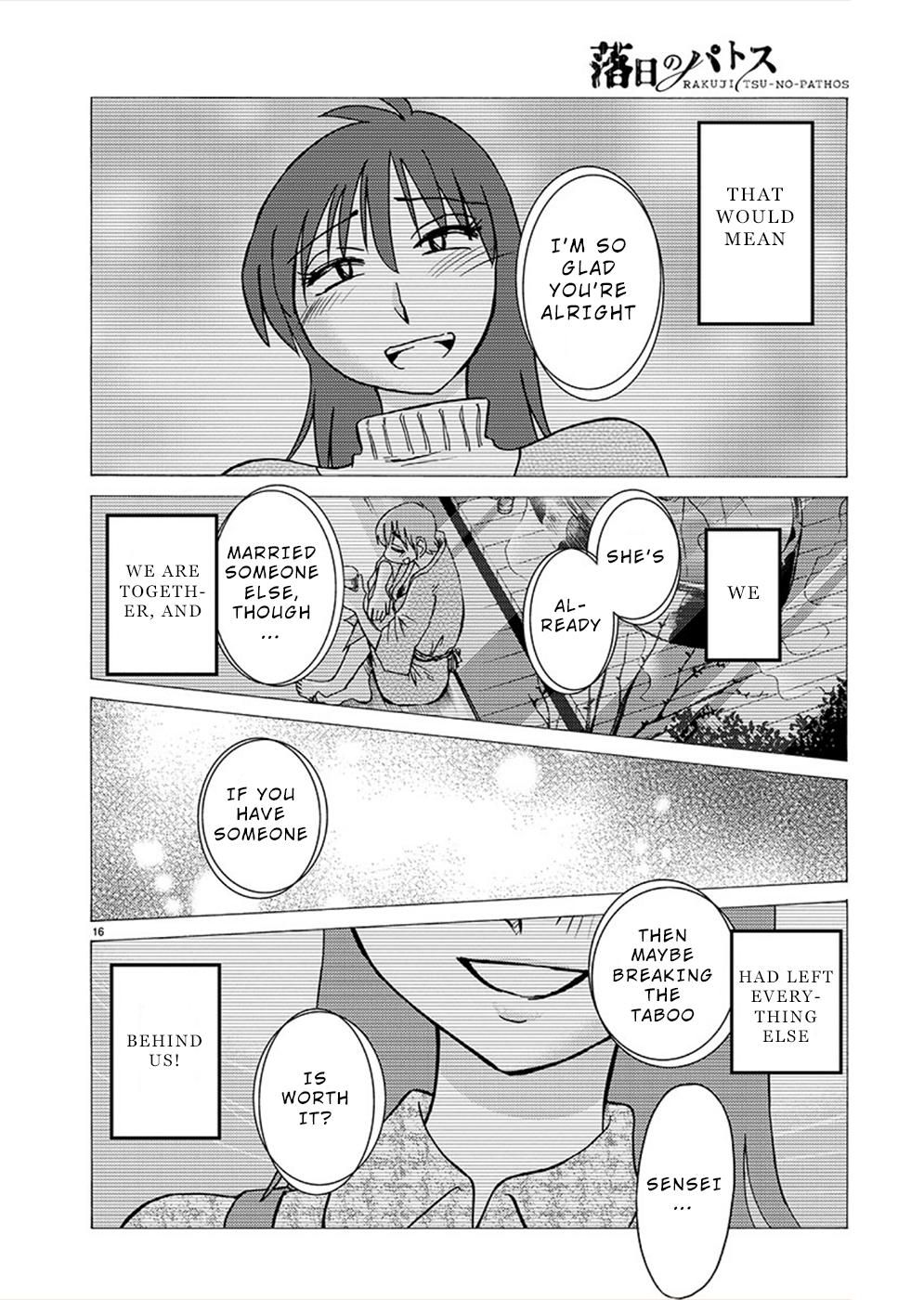 Rakujitsu no Pathos Chapter 79 — page 15