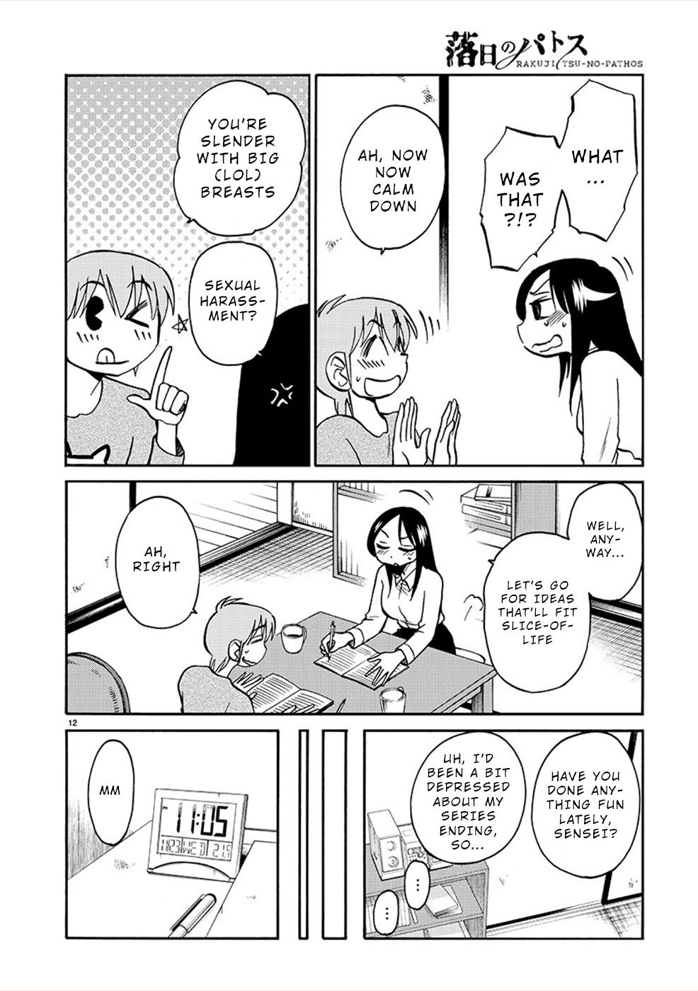 Rakujitsu no Pathos Chapter 82 — page 12
