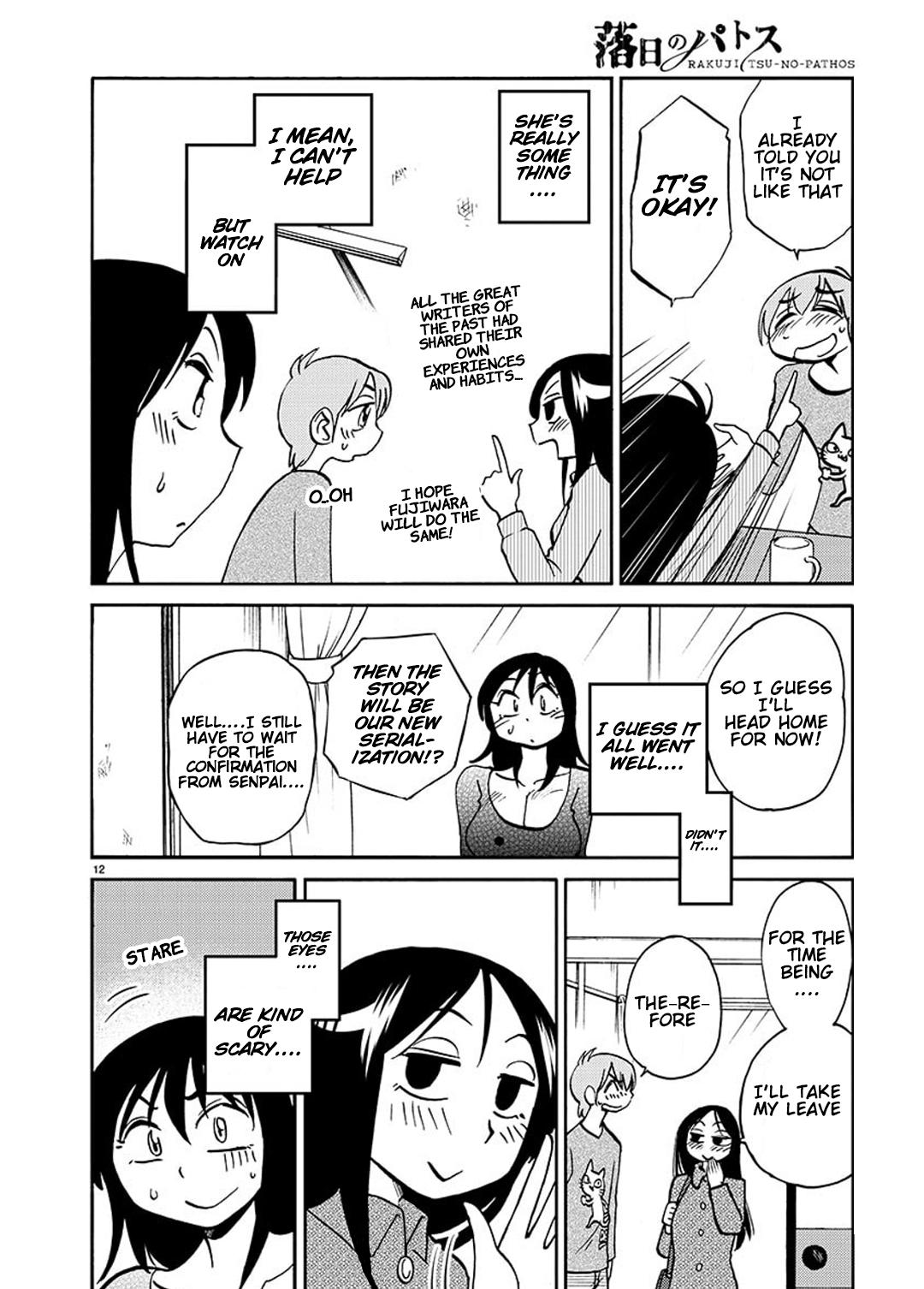 Rakujitsu no Pathos Chapter 84 — page 12