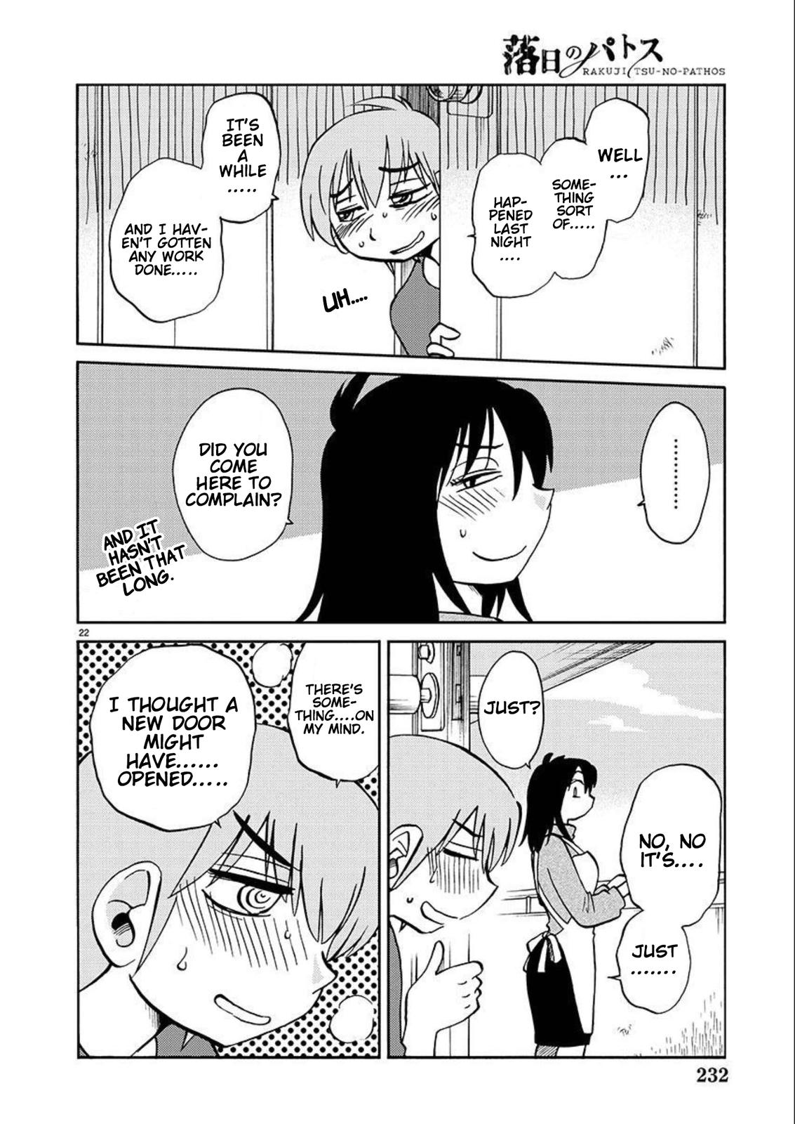 Rakujitsu no Pathos Chapter 89 — page 23