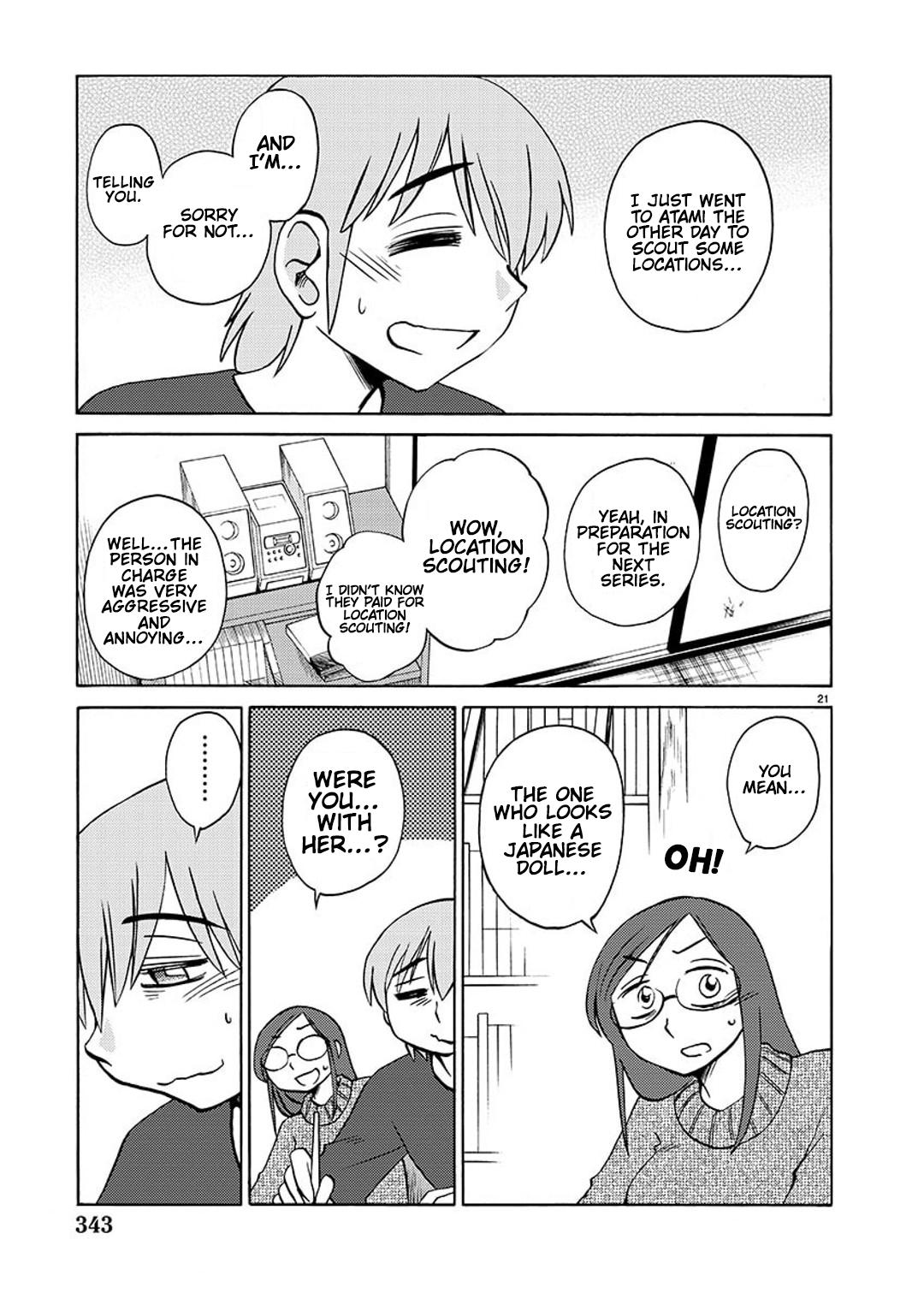 Rakujitsu no Pathos Chapter 99 — page 21