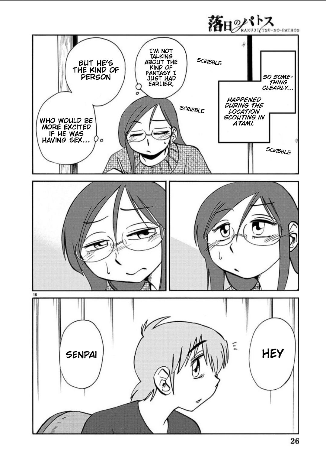 Rakujitsu no Pathos Chapter 100 — page 15