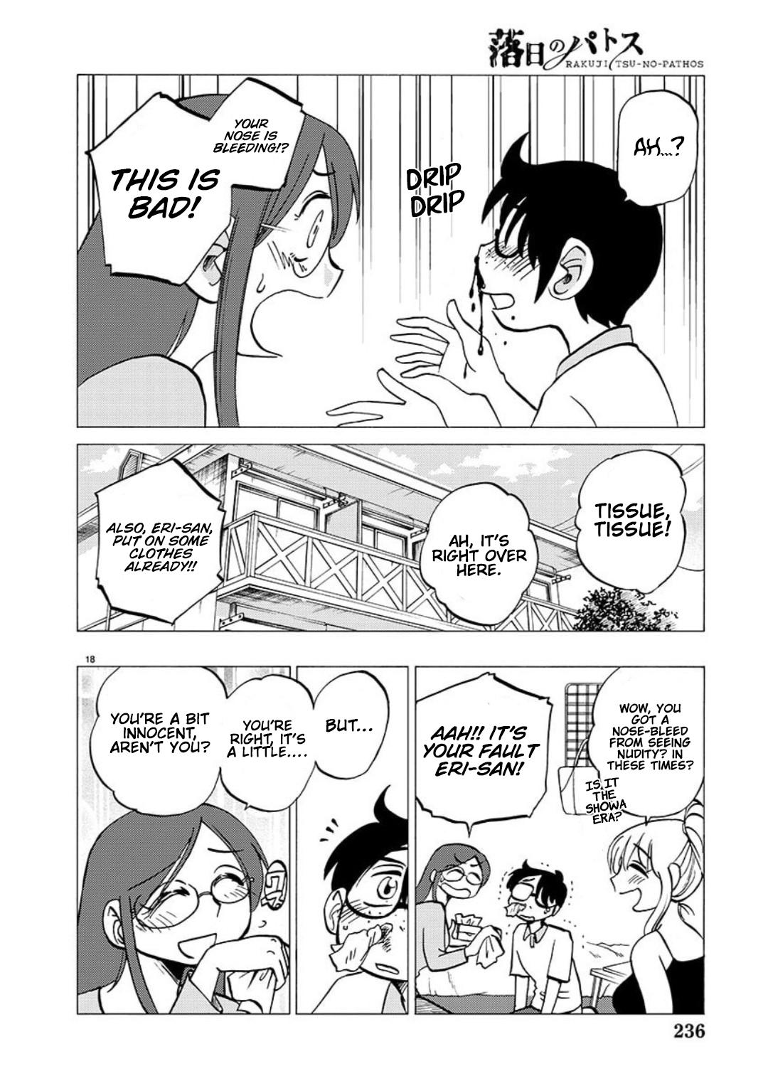 Rakujitsu no Pathos Chapter 103 — page 14