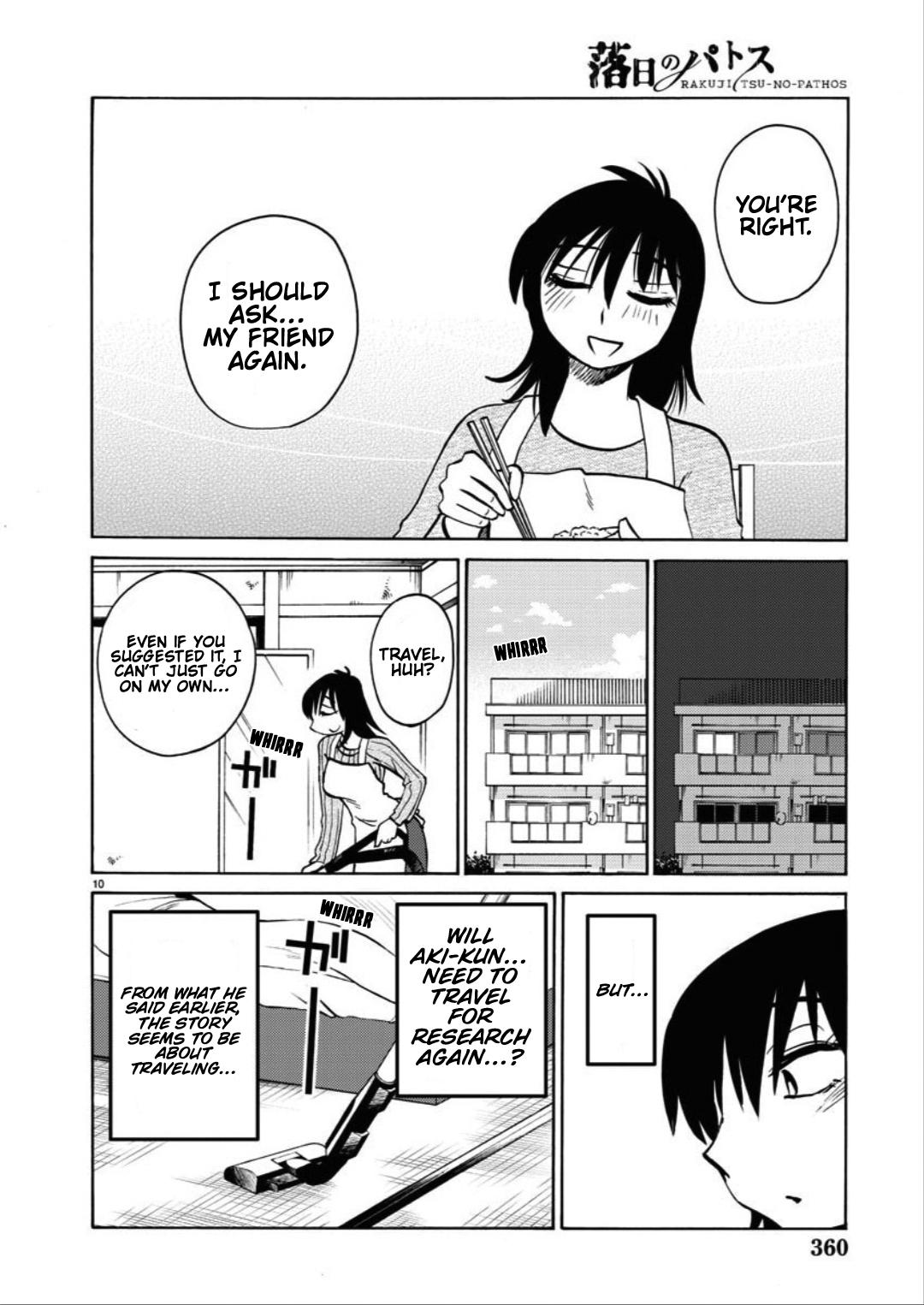 Rakujitsu no Pathos Chapter 105 — page 11