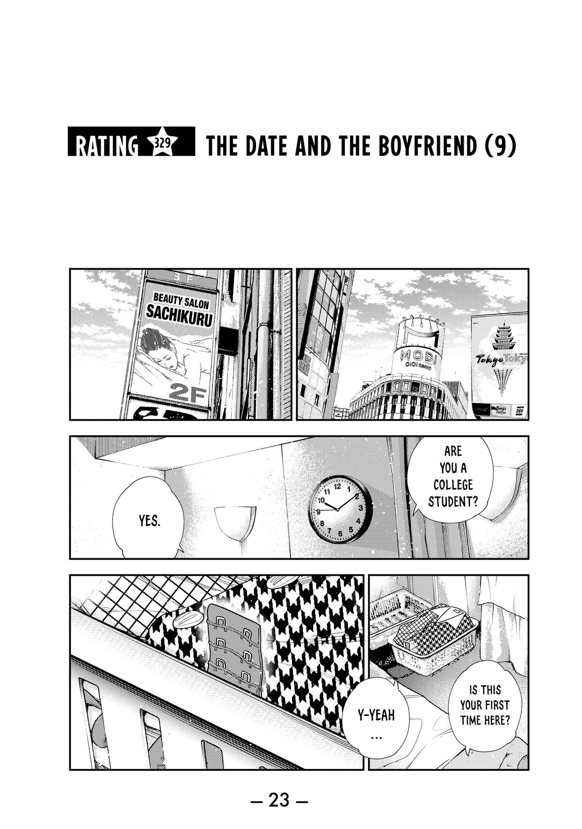 Rent-A-Girlfriend Chapter 329 — page 1