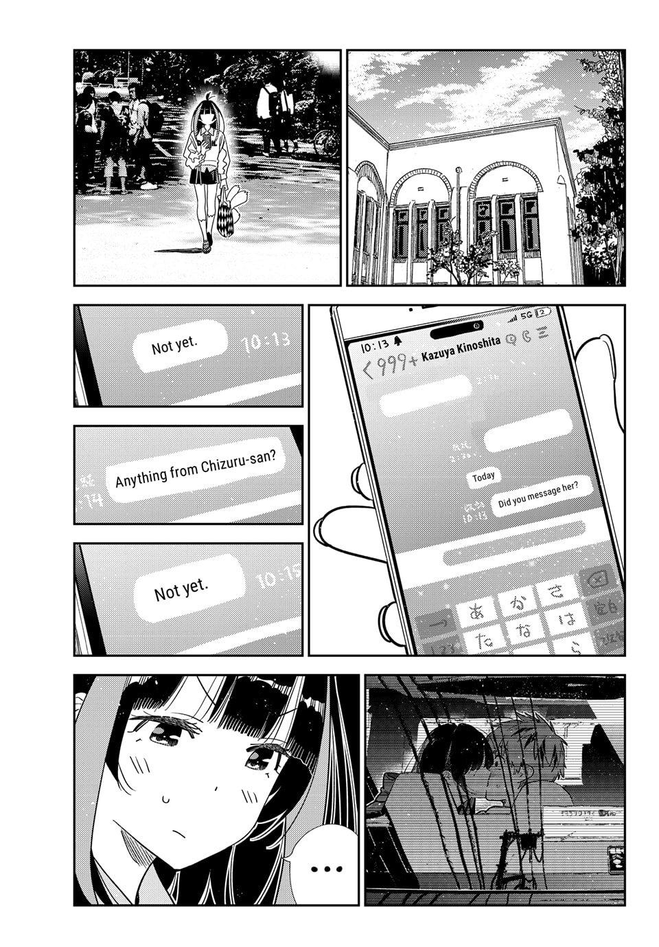 Rent-A-Girlfriend Chapter 390 — page 1