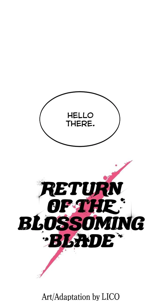Return of the Blossoming Blade Chapter 73 — page 1