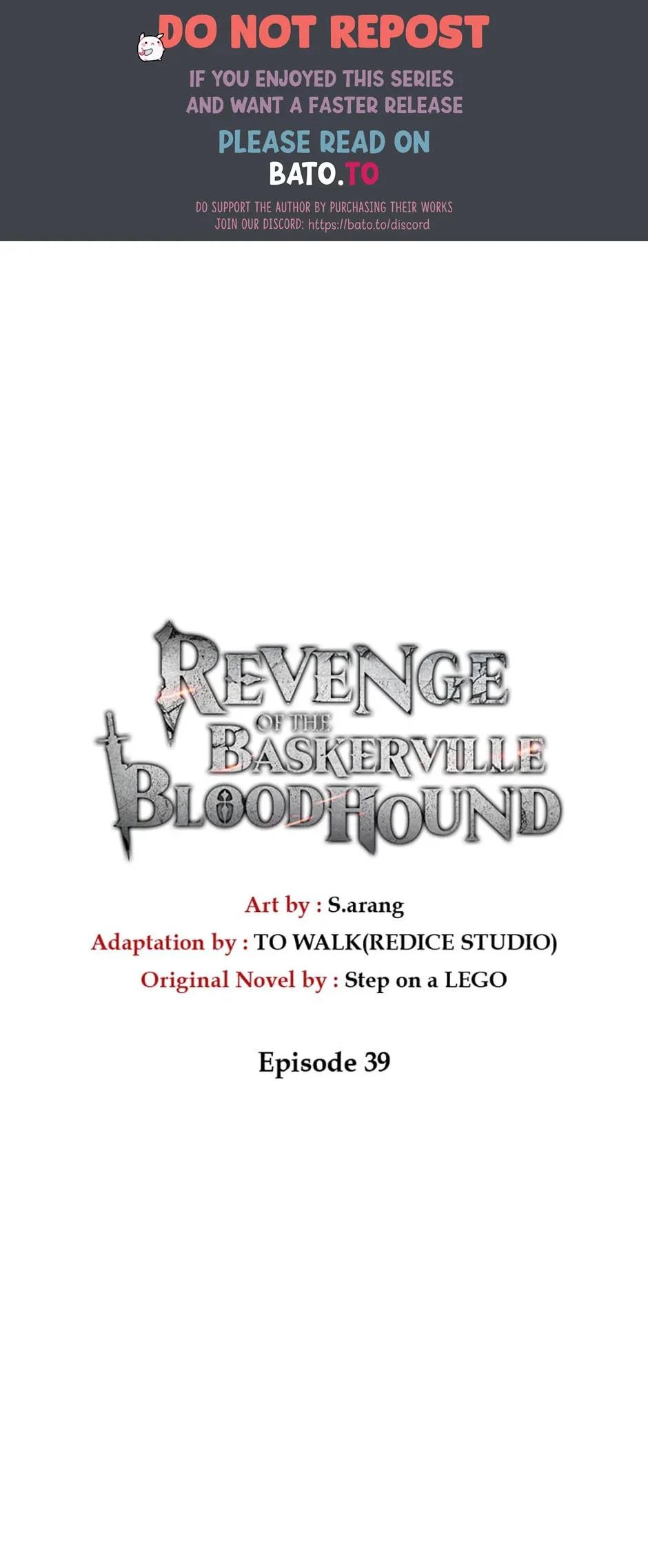 Revenge of the Baskerville Bloodhound Chapter 39 — page 1