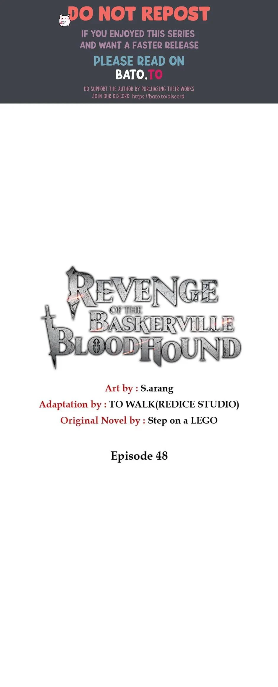 Revenge of the Baskerville Bloodhound Chapter 48 — page 1