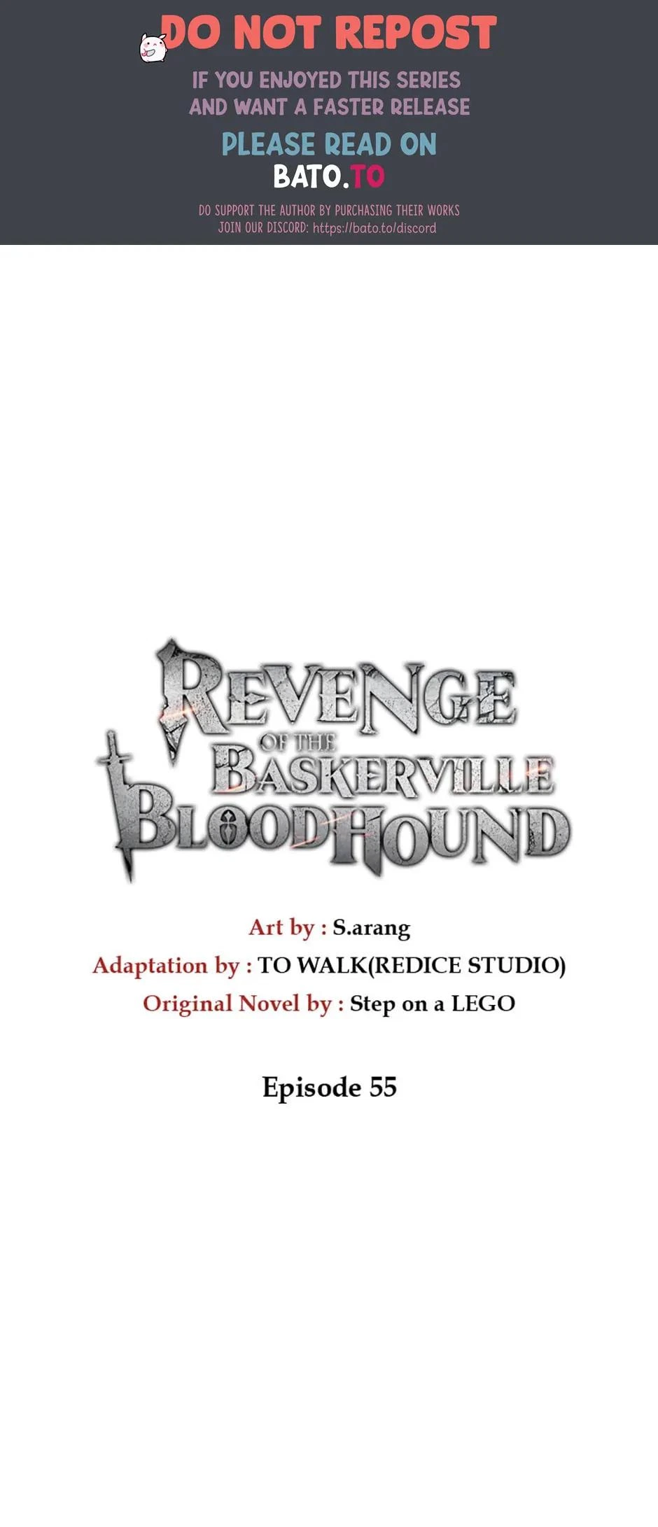 Revenge of the Baskerville Bloodhound Chapter 55 — page 1