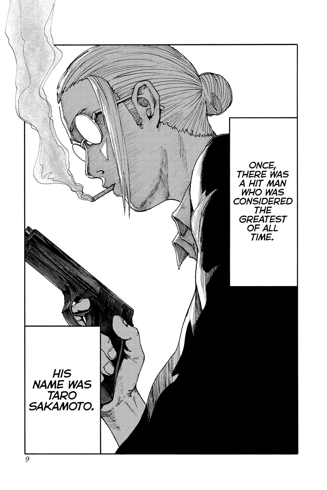 Sakamoto Days Chapter 1 — page 9