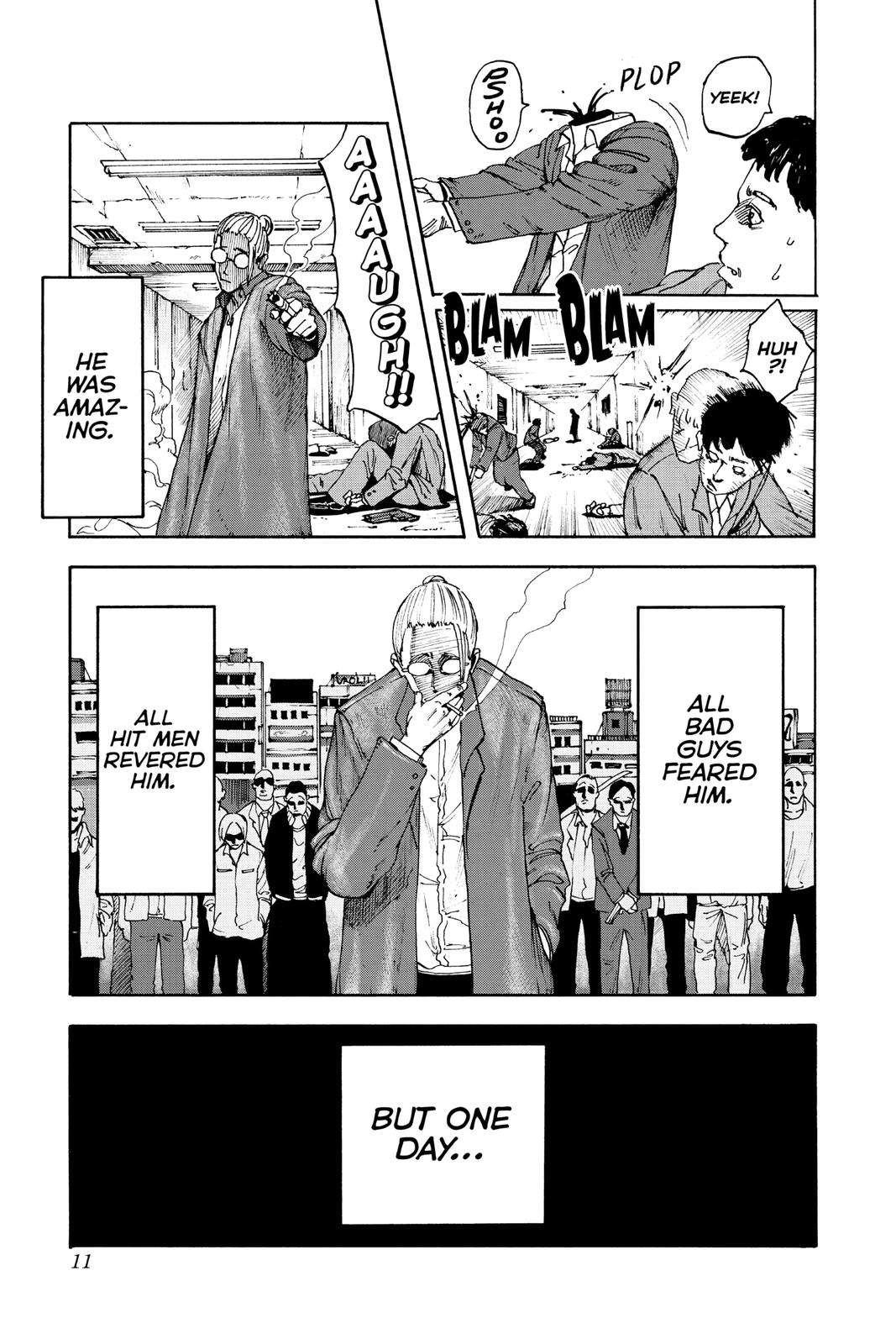 Sakamoto Days Chapter 1 — page 11