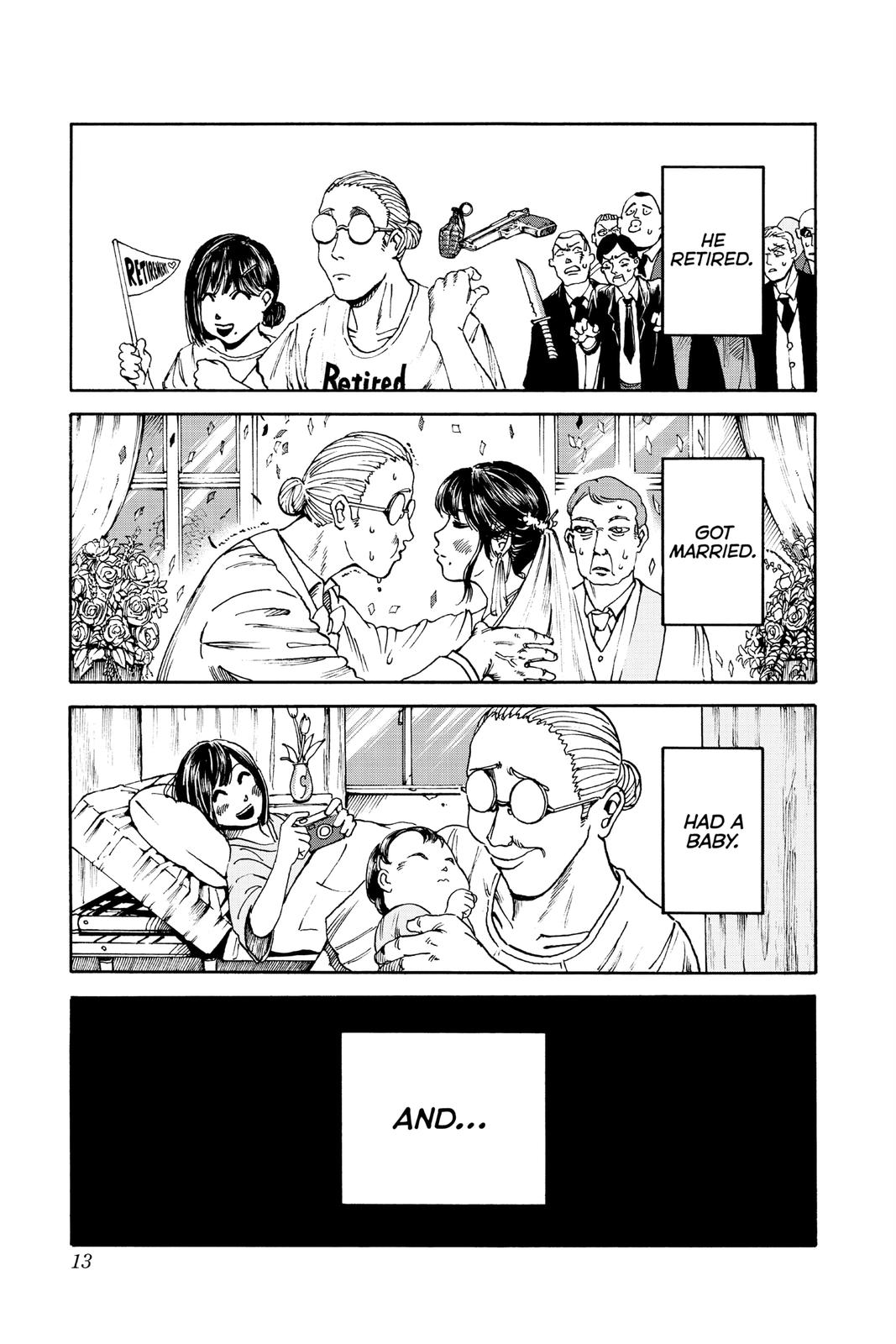Sakamoto Days Chapter 1 — page 13