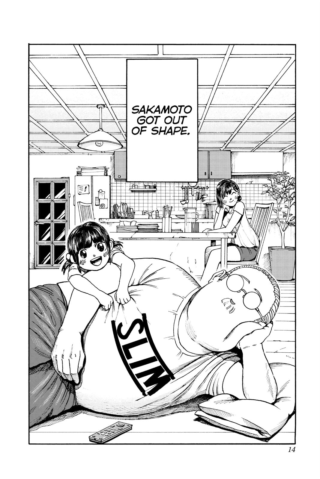 Sakamoto Days Chapter 1 — page 14