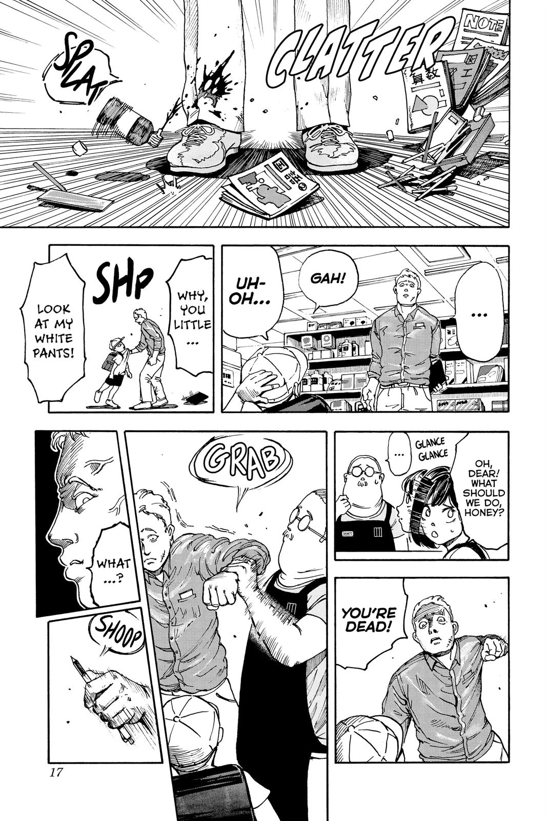 Sakamoto Days Chapter 1 — page 17