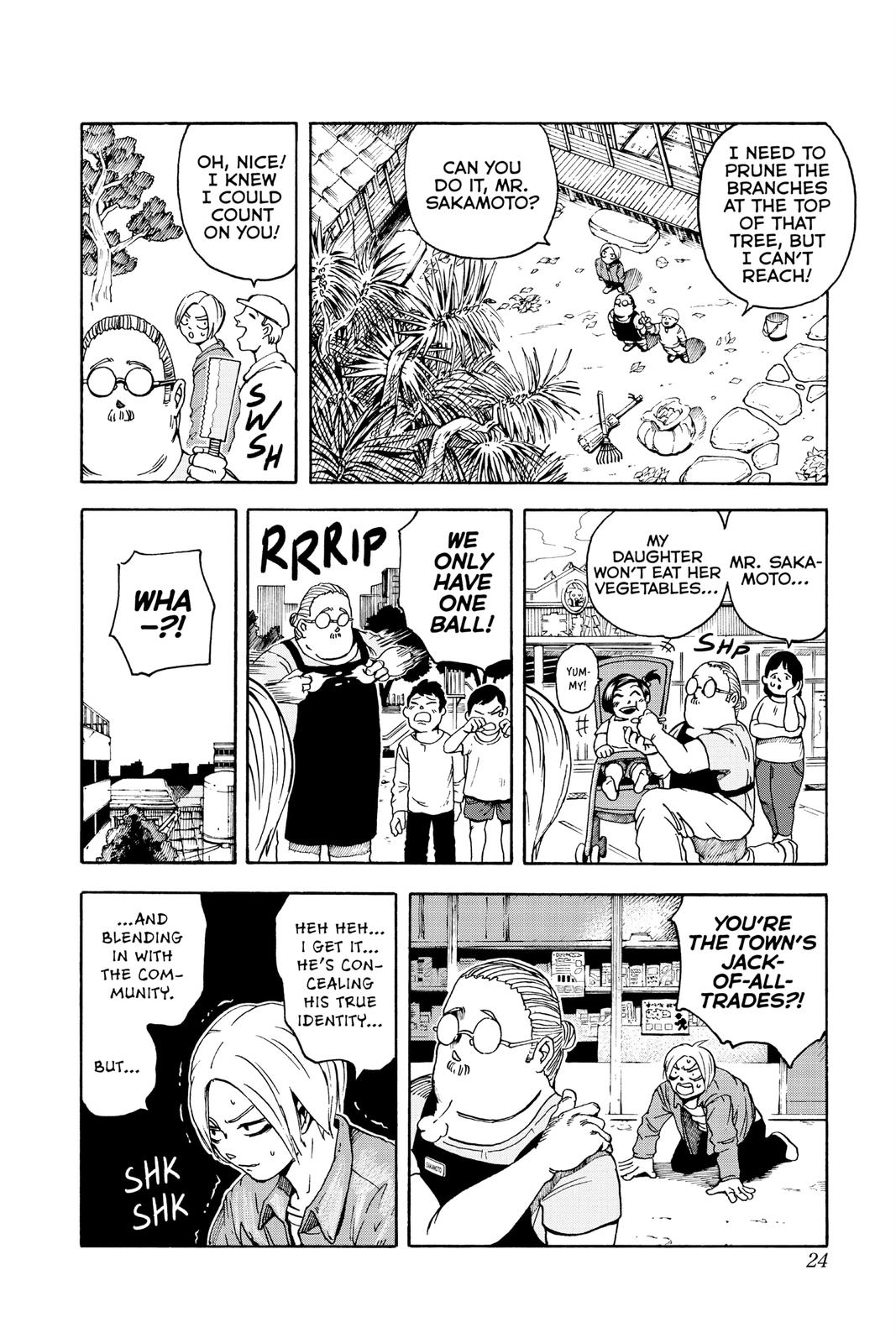 Sakamoto Days Chapter 1 — page 24
