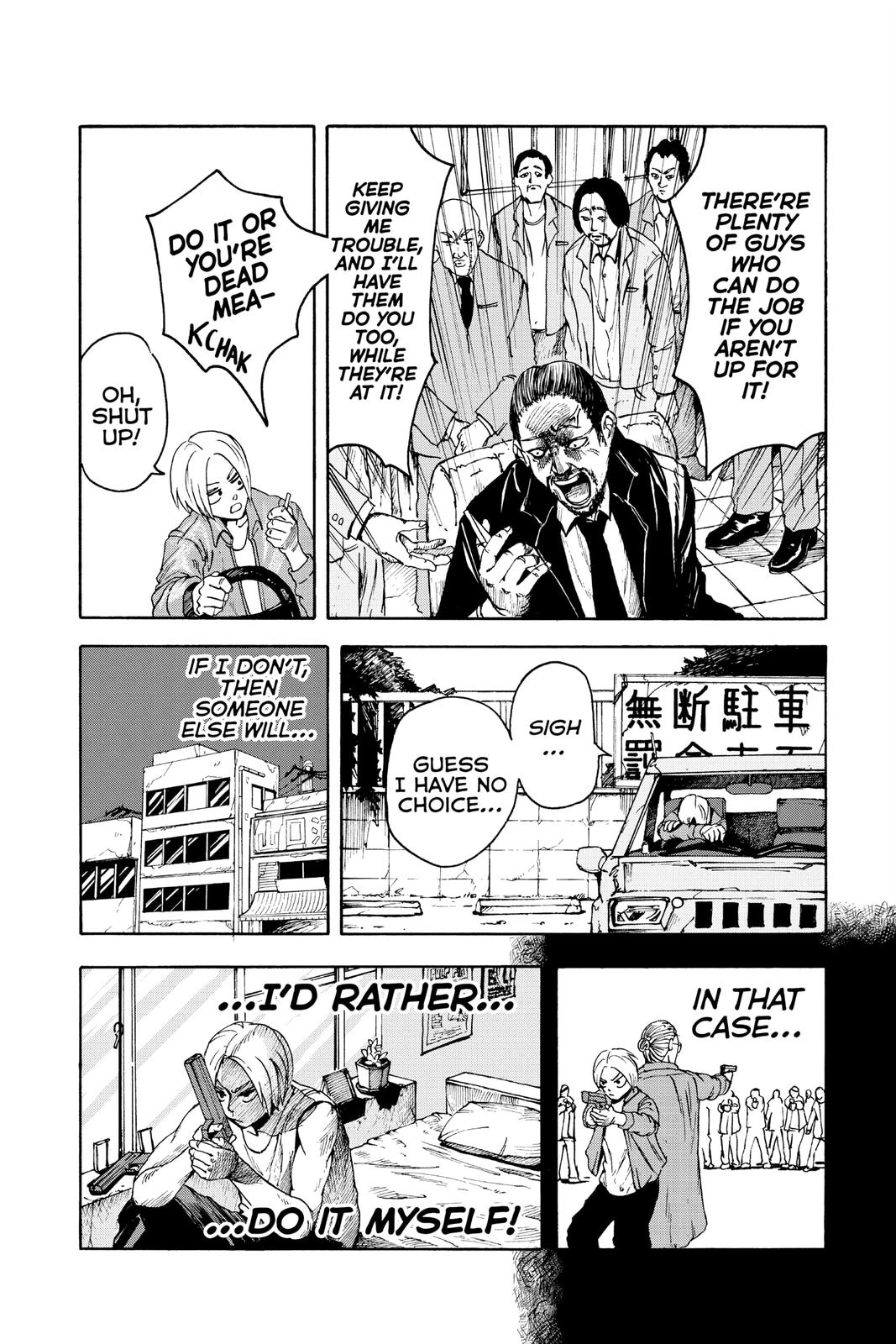 Sakamoto Days Chapter 1 — page 28