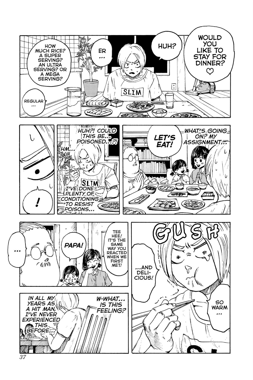 Sakamoto Days Chapter 1 — page 37