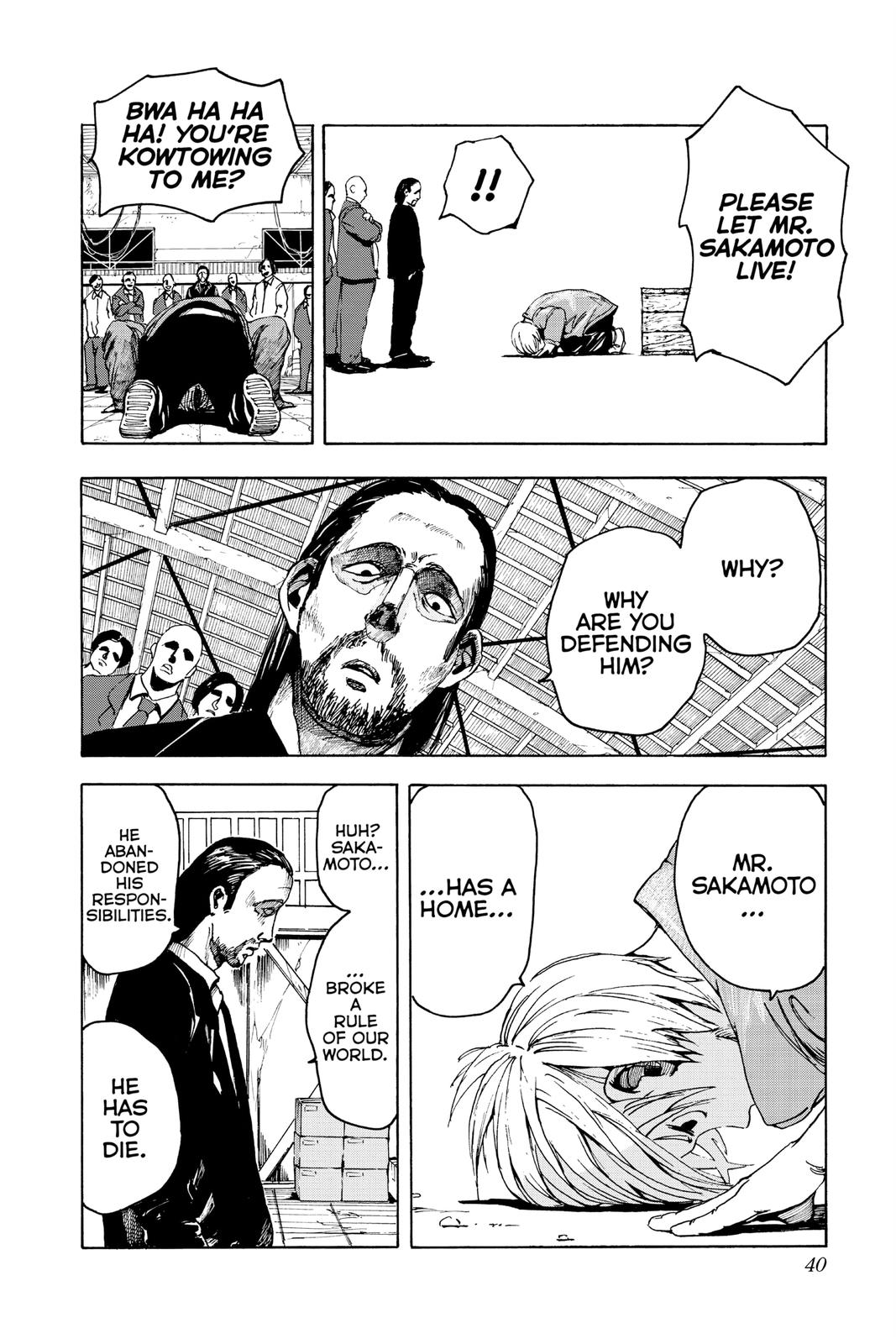 Sakamoto Days Chapter 1 — page 40
