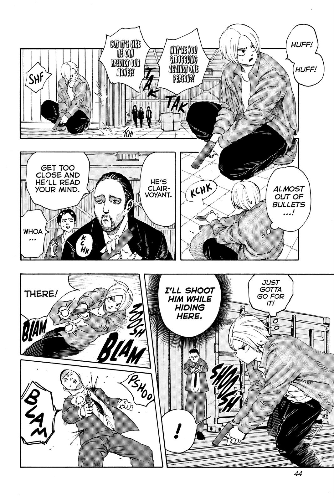 Sakamoto Days Chapter 1 — page 44
