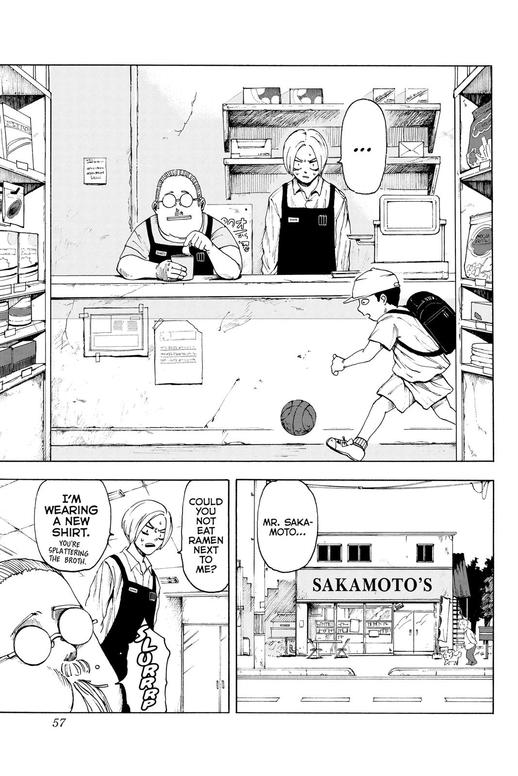 Sakamoto Days Chapter 1 — page 55