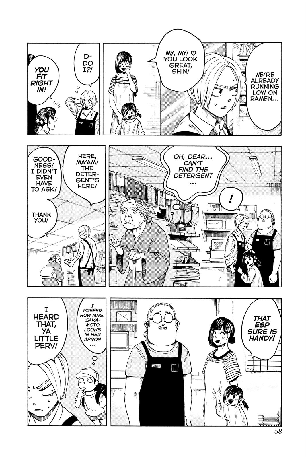 Sakamoto Days Chapter 1 — page 56