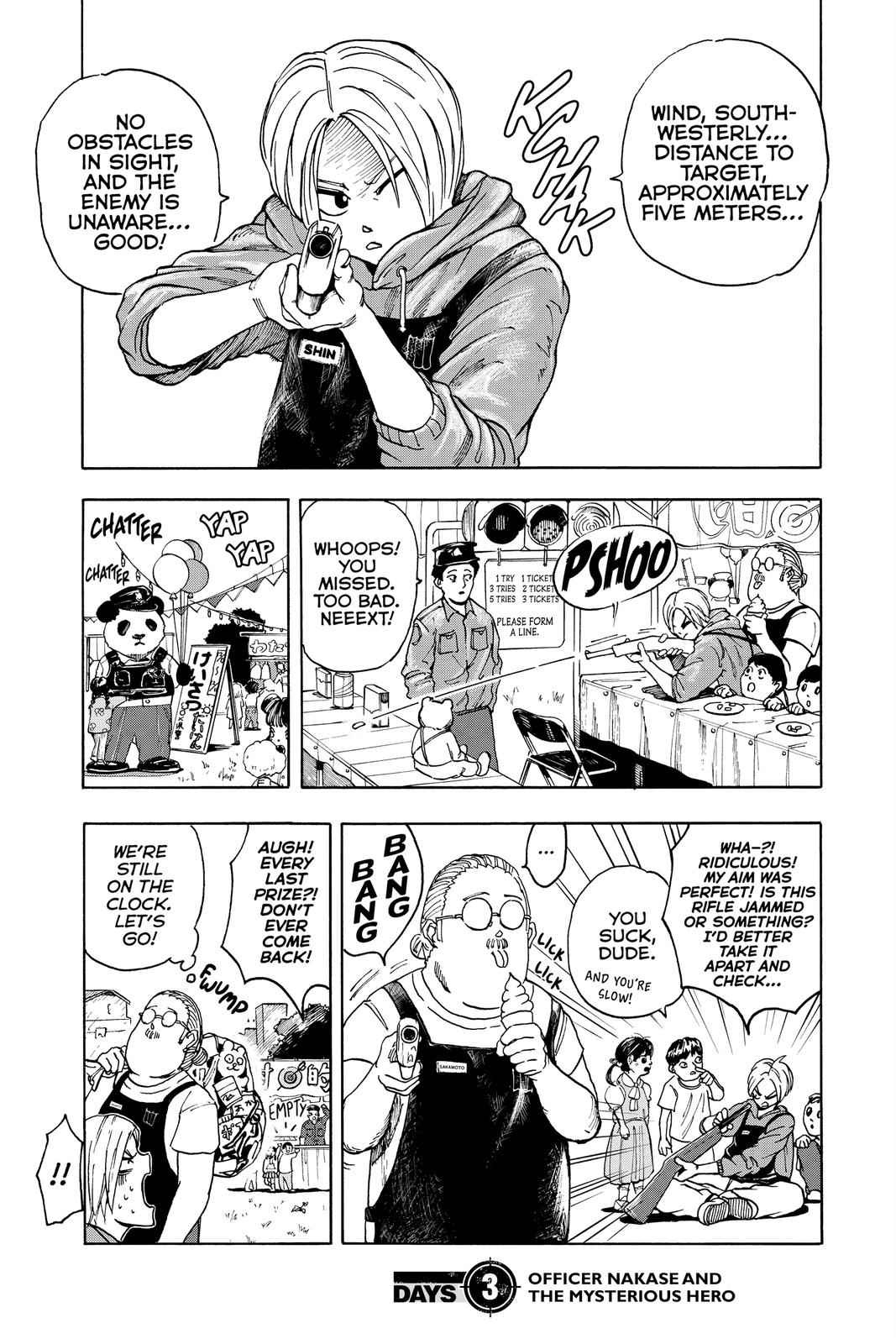 Sakamoto Days Chapter 3 — page 1