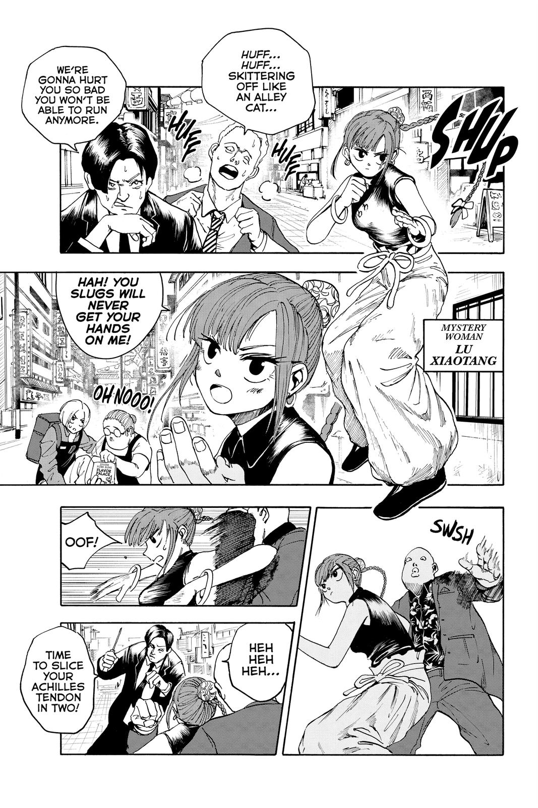 Sakamoto Days Chapter 4 — page 3