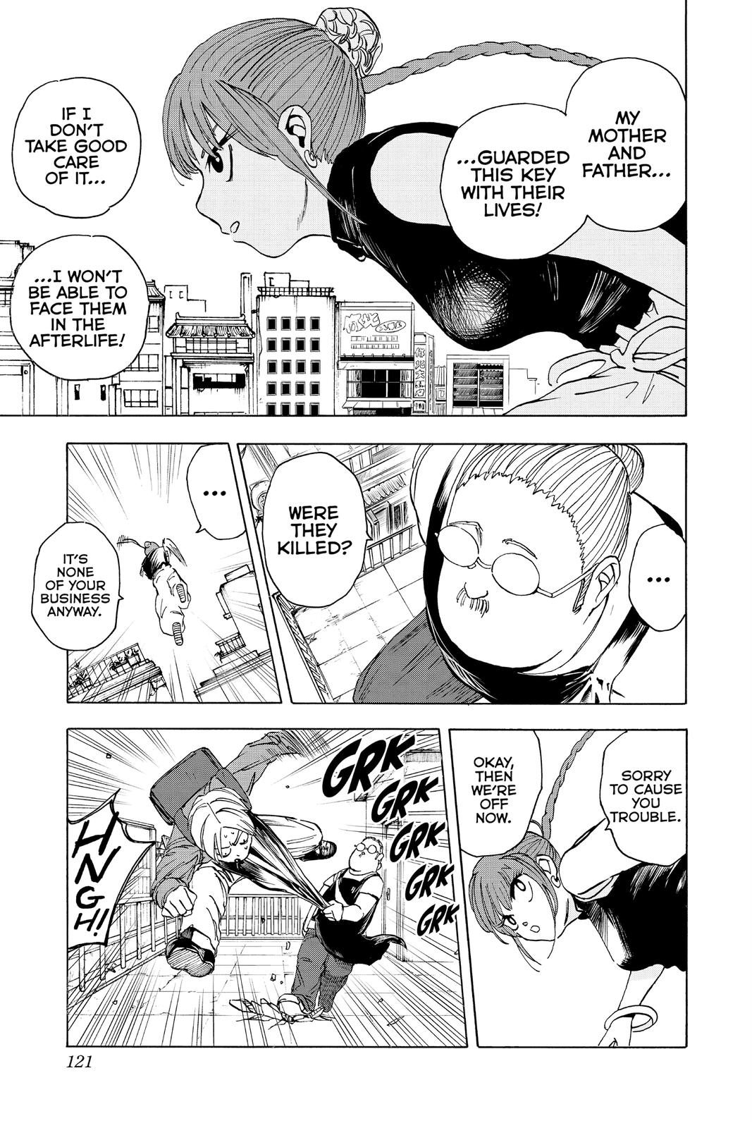 Sakamoto Days Chapter 4 — page 11