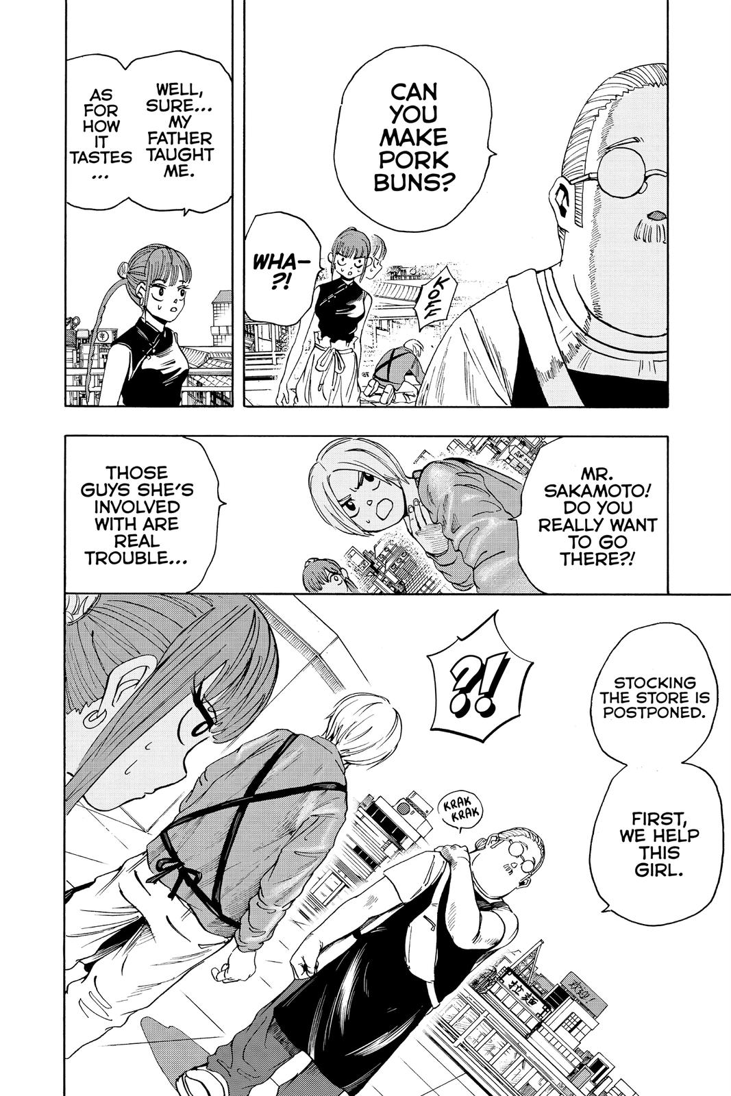 Sakamoto Days Chapter 4 — page 12