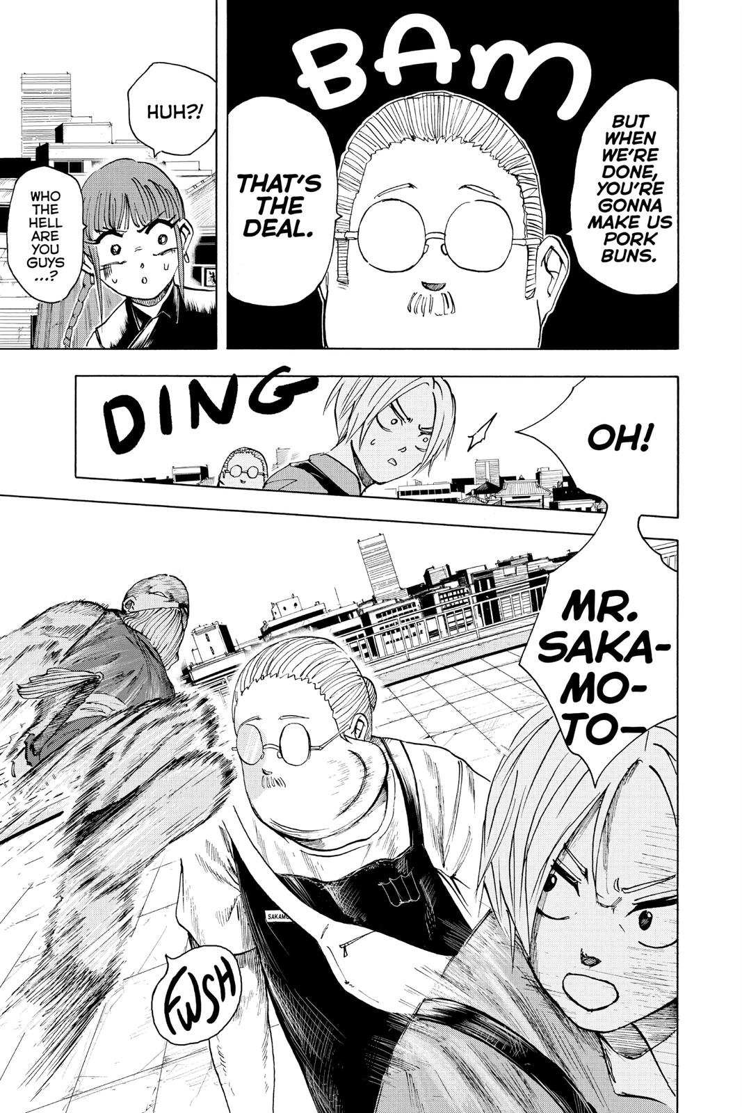 Sakamoto Days Chapter 4 — page 13