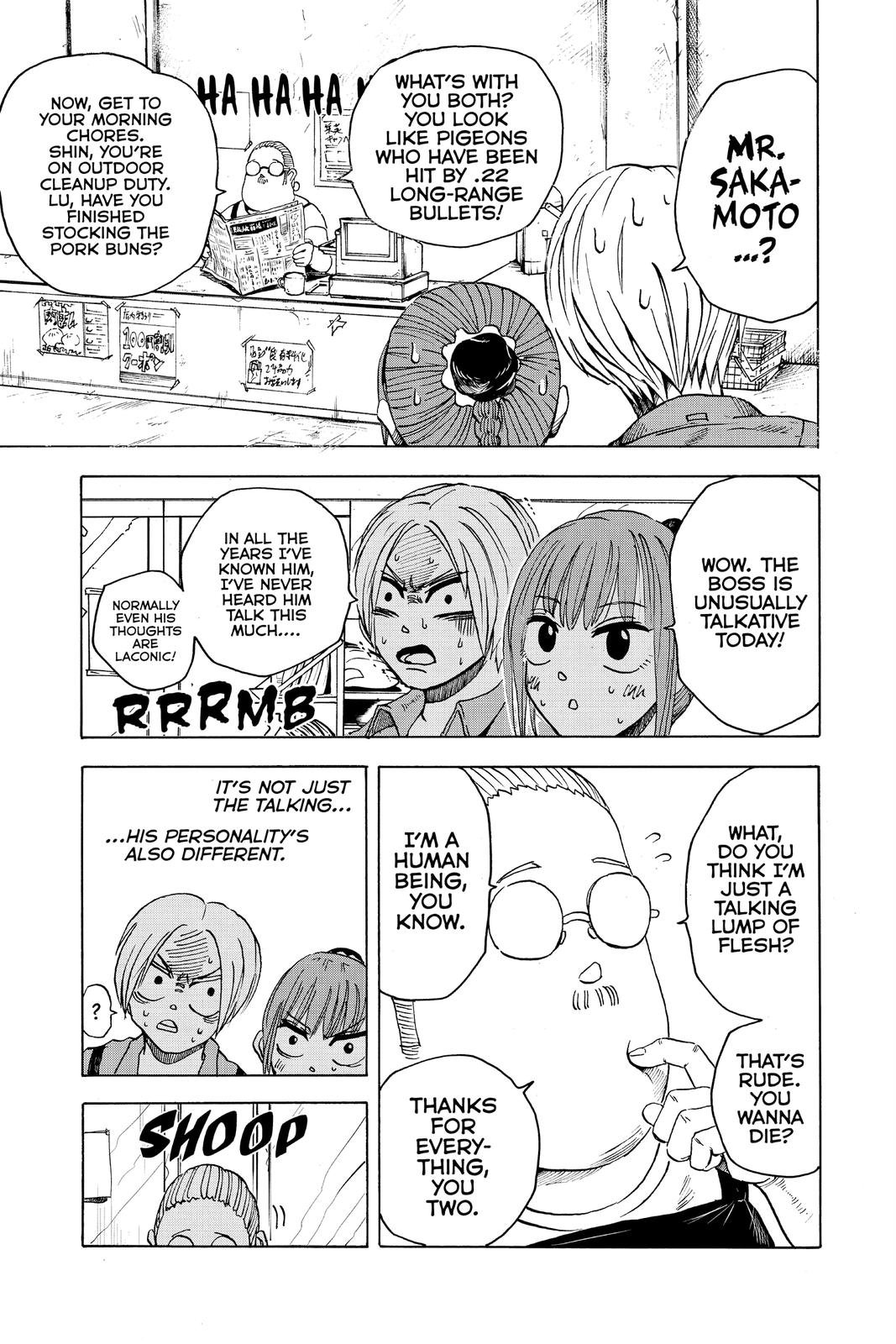 Sakamoto Days Chapter 6 — page 3